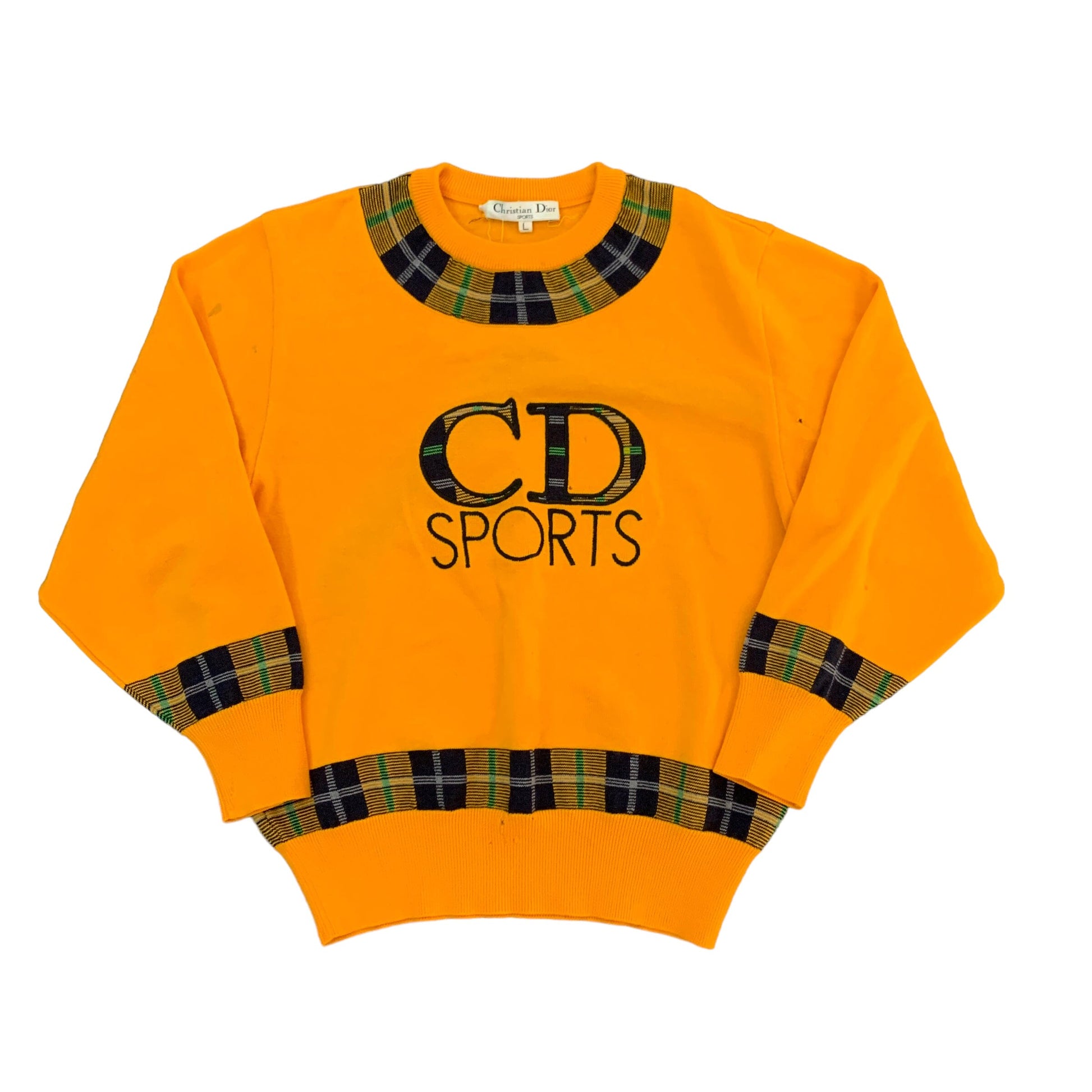 Vintage Christian Dior Sweater - S Sweaters Dior coat outerwear pufferseason second hand vintage shop österreich germany deutschland angebot daunenjacke winterjacke jacke