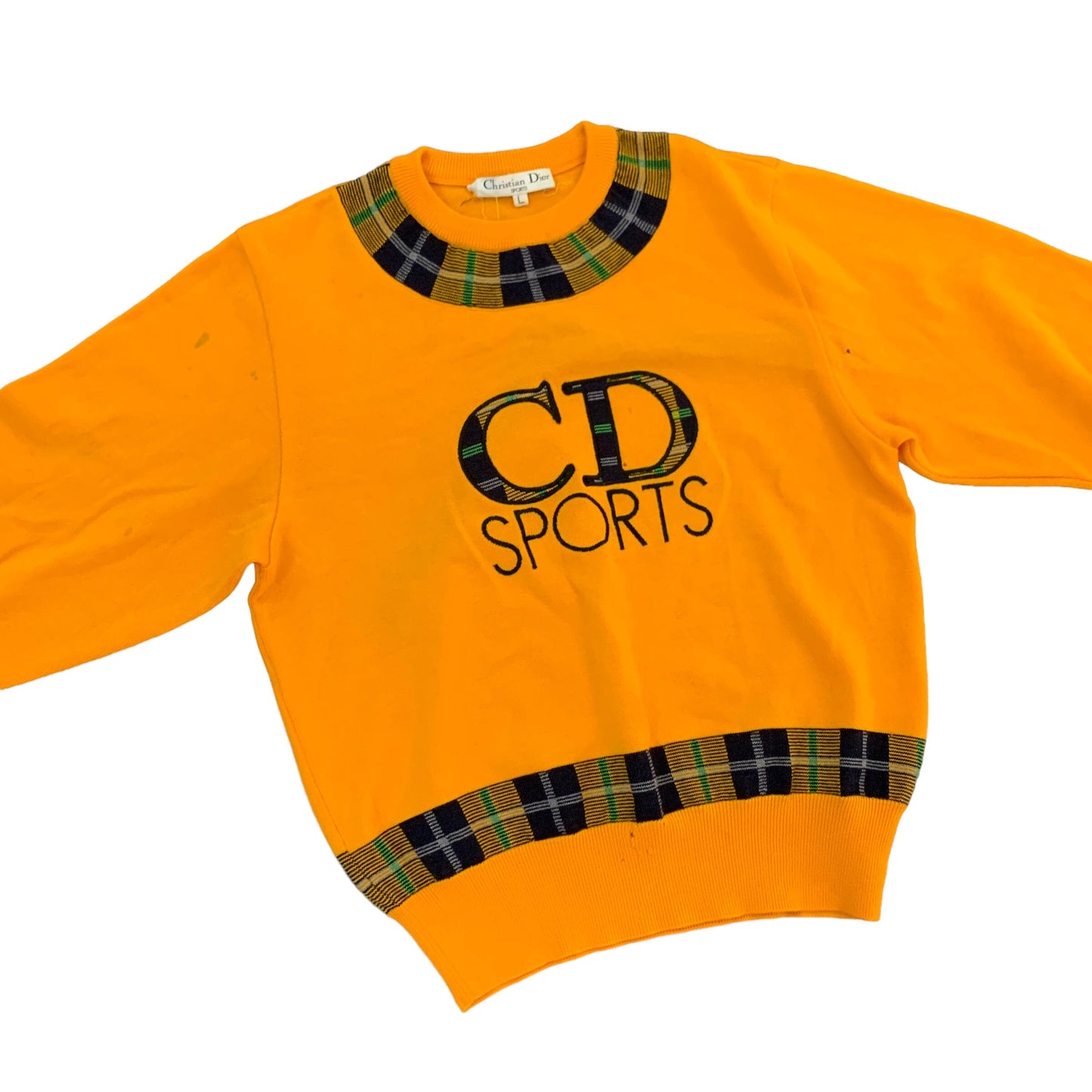 Vintage Christian Dior Sweater - S Sweaters Dior coat outerwear pufferseason second hand vintage shop österreich germany deutschland angebot daunenjacke winterjacke jacke