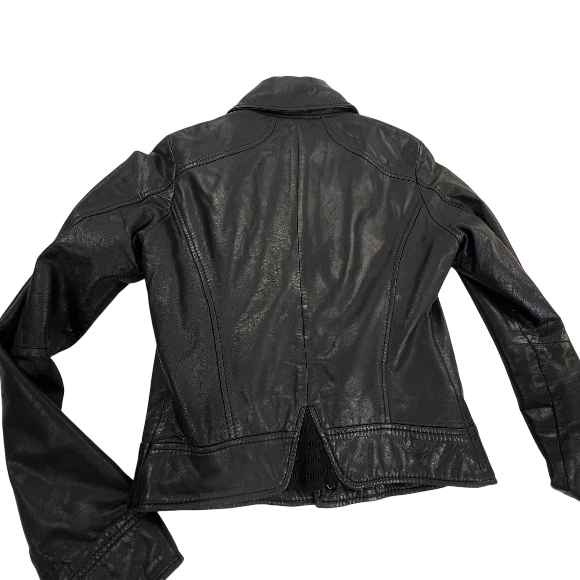 Vintage Diesel Lambsleather Leather Jacket Outdoor - Women S Windbreakers Diesel coat outerwear pufferseason second hand vintage shop österreich germany deutschland angebot daunenjacke winterjacke jacke