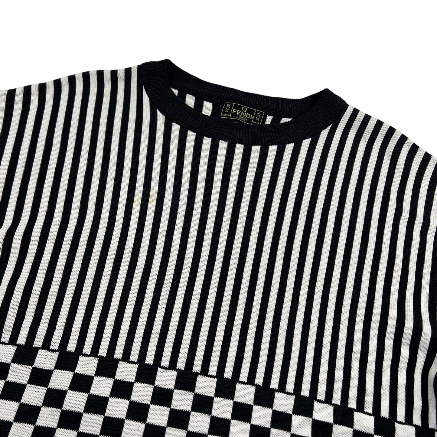 Vintage Fendi Sweater - S Sweaters Fendi coat outerwear pufferseason second hand vintage shop österreich germany deutschland angebot daunenjacke winterjacke jacke