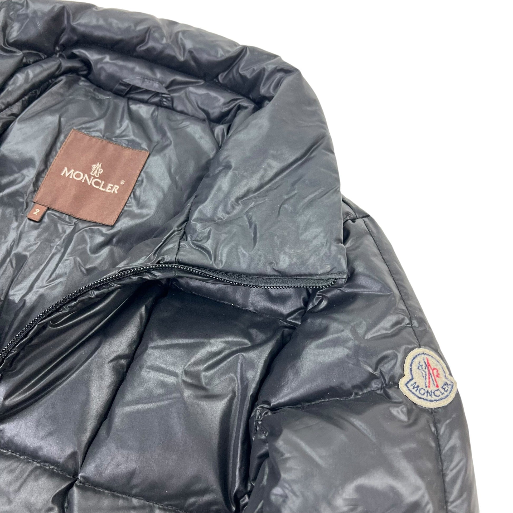 Vintage Moncler "brown label" Puffer Jacket - Women M/L Moncler Moncler coat outerwear pufferseason second hand vintage shop österreich germany deutschland angebot daunenjacke winterjacke jacke