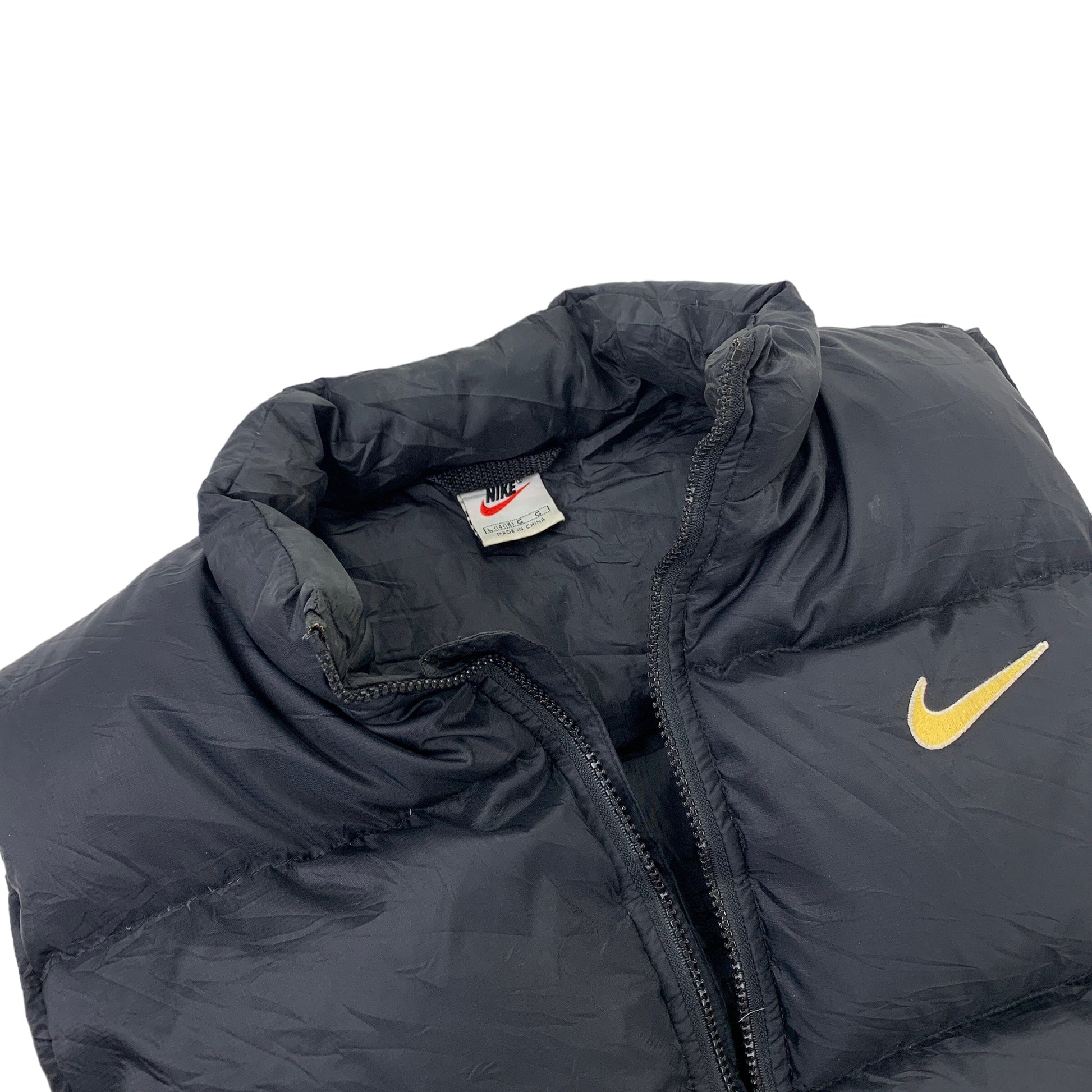 Vintage Nike Puffer Gilet Vest Jacket - Women L Nike Nike coat outerwear pufferseason second hand vintage shop österreich germany deutschland angebot daunenjacke winterjacke jacke