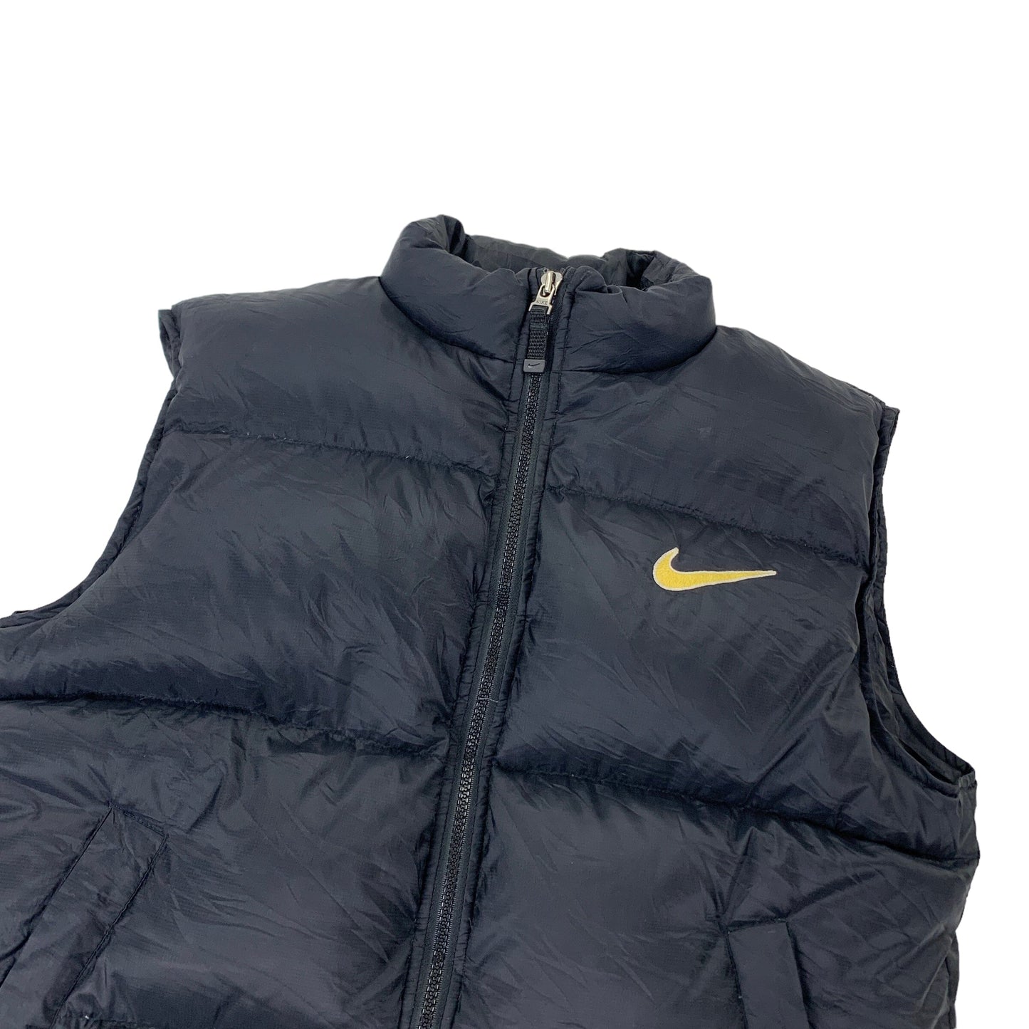 Vintage Nike Puffer Gilet Vest Jacket - Women L Nike Nike coat outerwear pufferseason second hand vintage shop österreich germany deutschland angebot daunenjacke winterjacke jacke