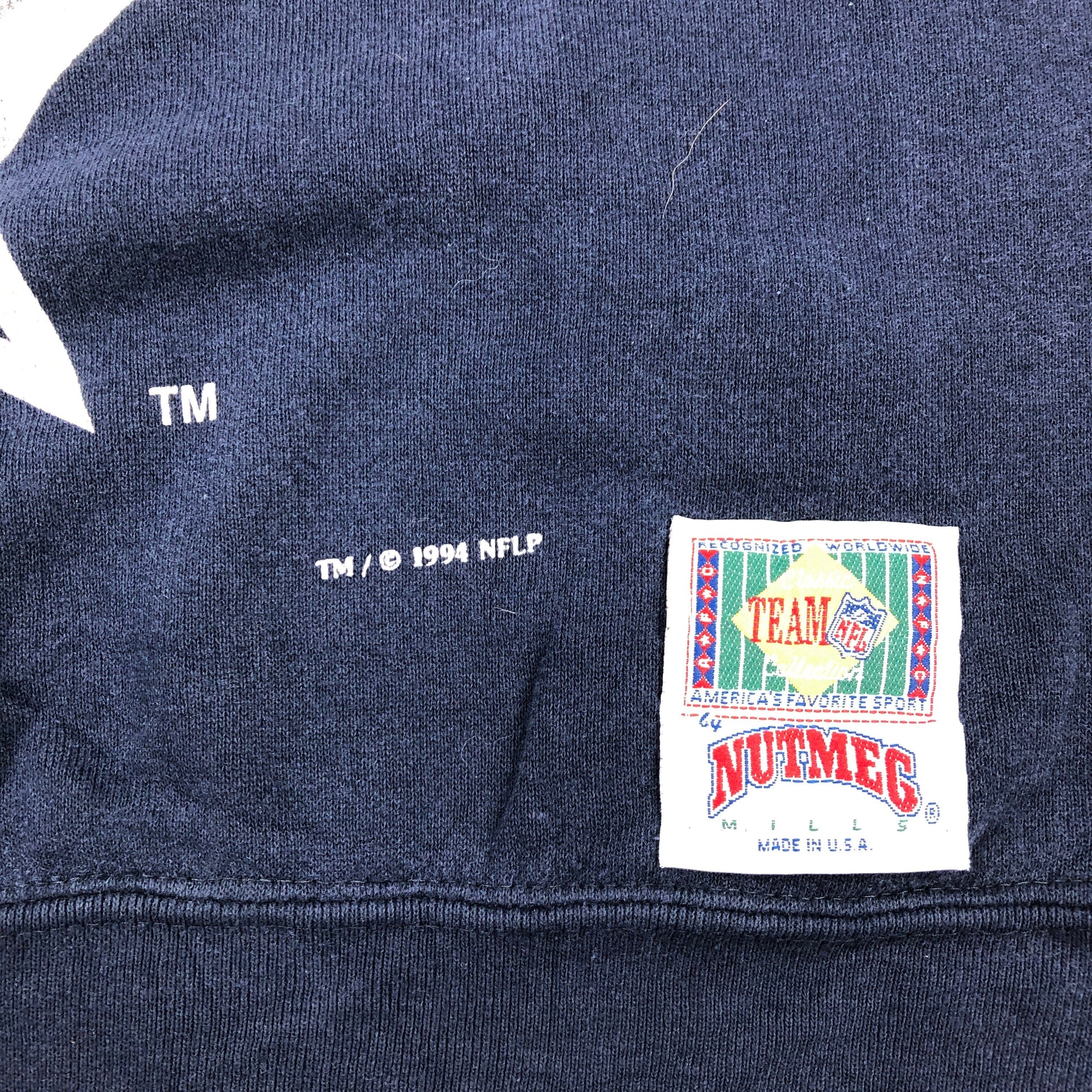 Vintage Nutmeg 1994 Dallas Cowboys Sweater - M Sweaters Nutmeg coat outerwear pufferseason second hand vintage shop österreich germany deutschland angebot daunenjacke winterjacke jacke