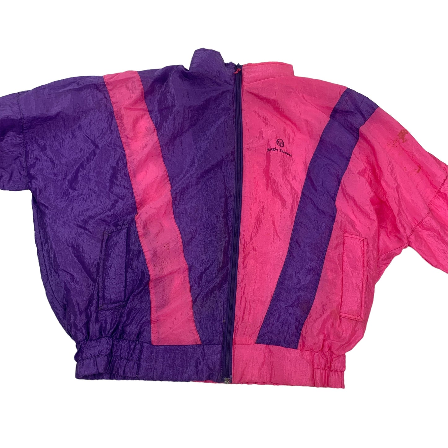 Vintage Sergio Tacchini Sports Track Top - M Sweaters Sergio Tacchini coat outerwear pufferseason second hand vintage shop österreich germany deutschland angebot daunenjacke winterjacke jacke