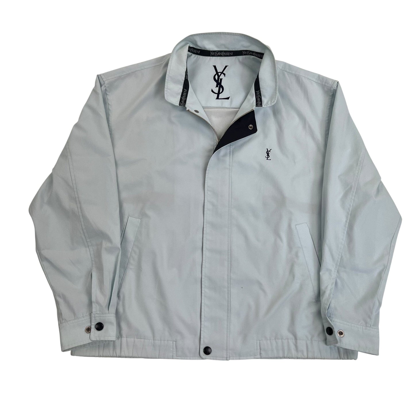 YSL Yves Saint Laurent Harrington Windbreaker - M Windbreakers Yves Saint Laurent coat outerwear pufferseason second hand vintage shop österreich germany deutschland angebot daunenjacke winterjacke jacke