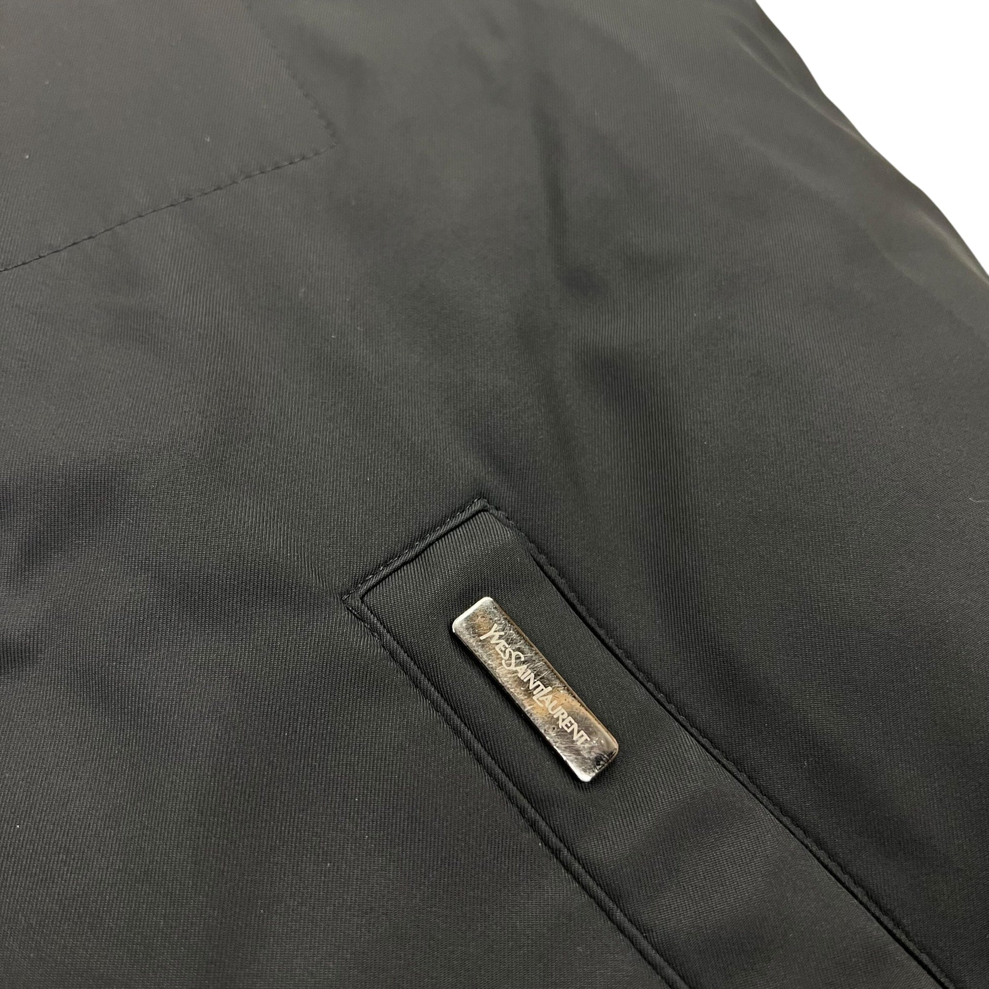 YSL Yves Saint Laurent Reverse Puffer Jacket - XL Designer Puffer Yves Saint Laurent coat outerwear pufferseason second hand vintage shop österreich germany deutschland angebot daunenjacke winterjacke jacke