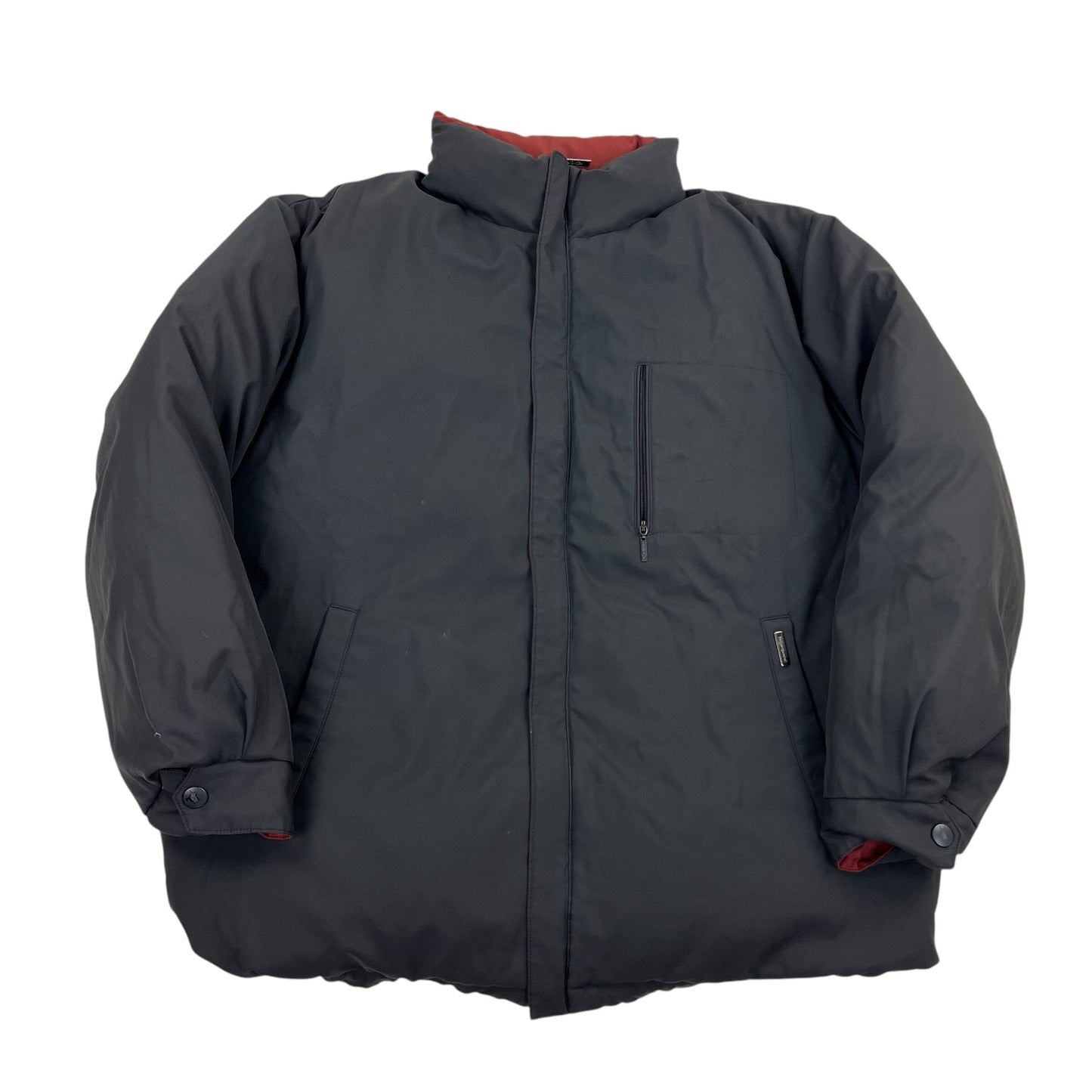 YSL Yves Saint Laurent Reverse Puffer Jacket - XL Designer Puffer Yves Saint Laurent coat outerwear pufferseason second hand vintage shop österreich germany deutschland angebot daunenjacke winterjacke jacke