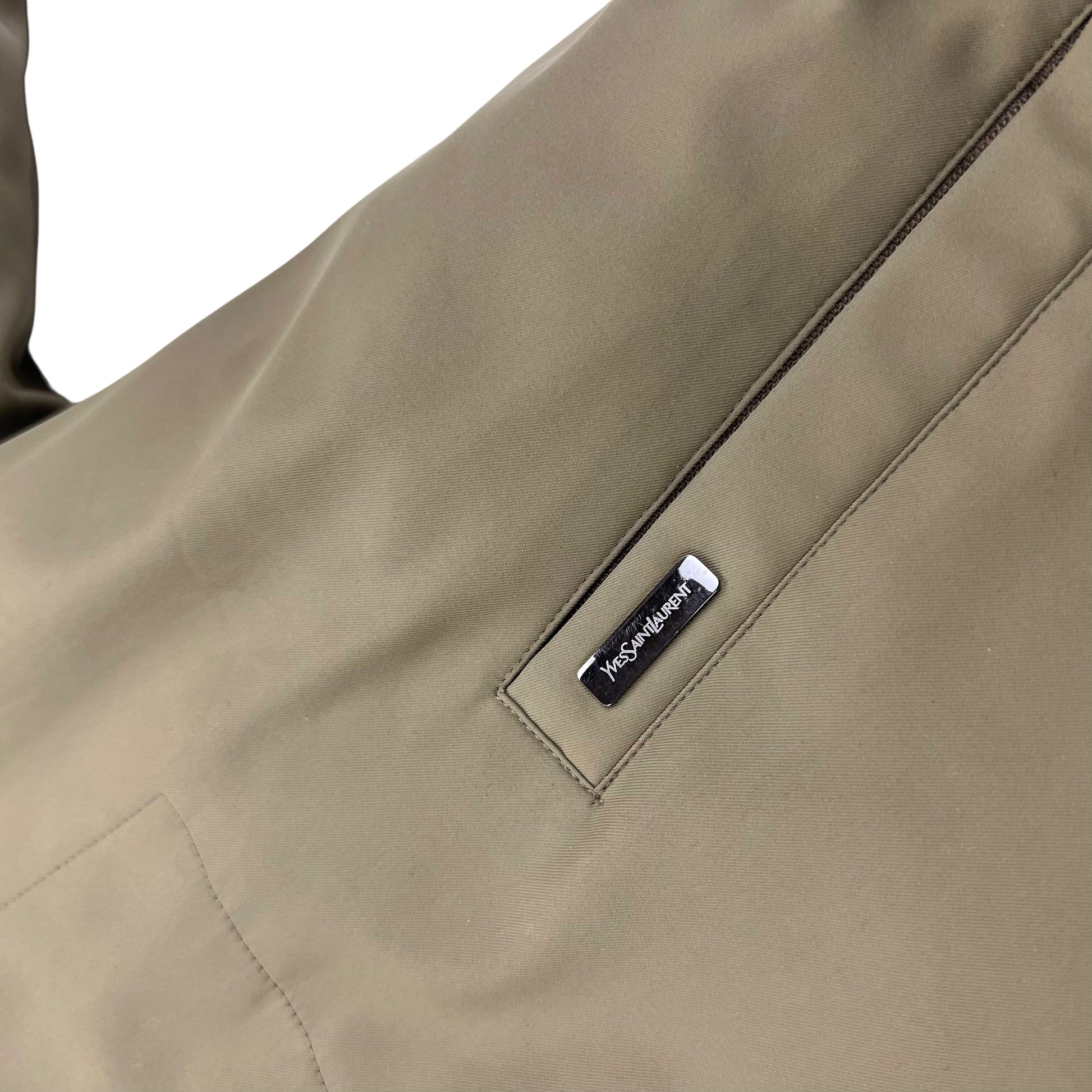 YSL Yves Saint Laurent Reversible Puffer Jacket - XL Designer Puffer Yves Saint Laurent coat outerwear pufferseason second hand vintage shop österreich germany deutschland angebot daunenjacke winterjacke jacke