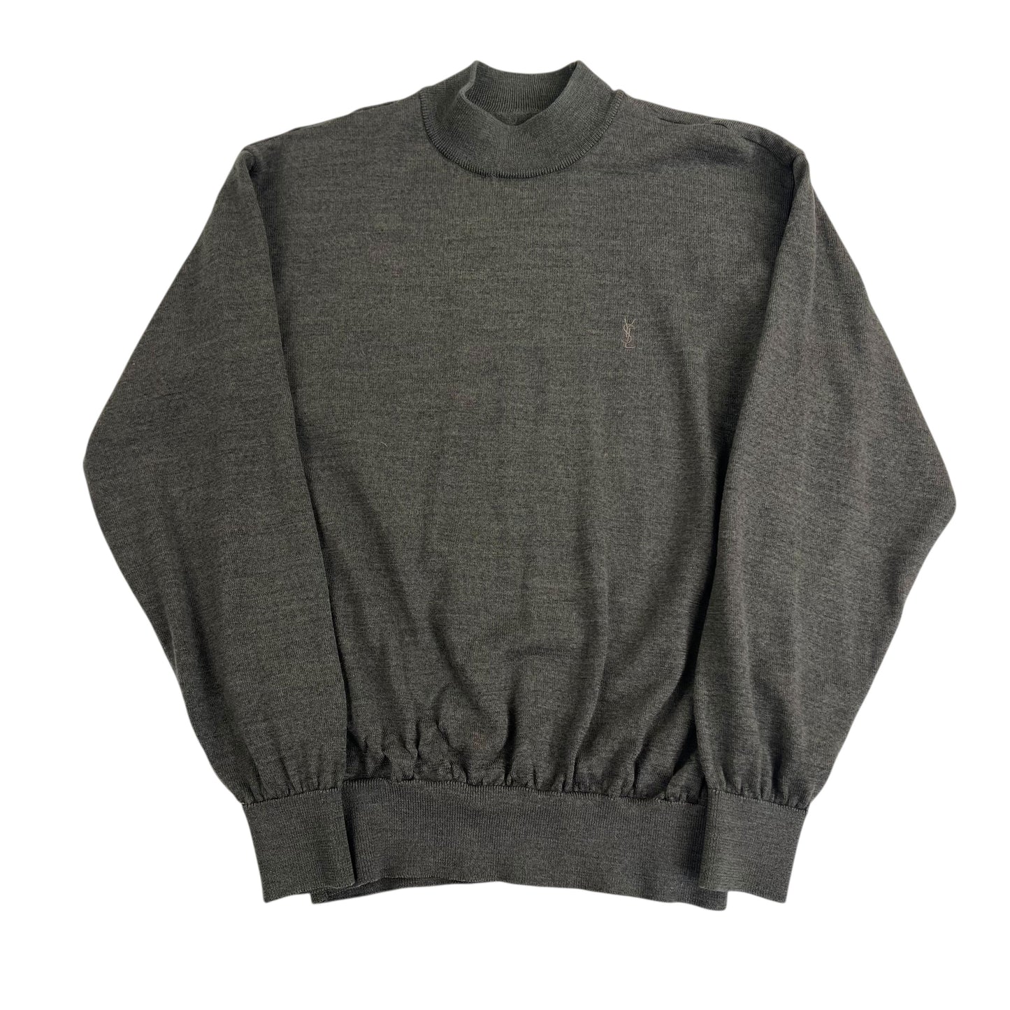 YSL Yves Saint Laurent Turtle Neck Sweater - L Sweaters Yves Saint Laurent coat outerwear pufferseason second hand vintage shop österreich germany deutschland angebot daunenjacke winterjacke jacke