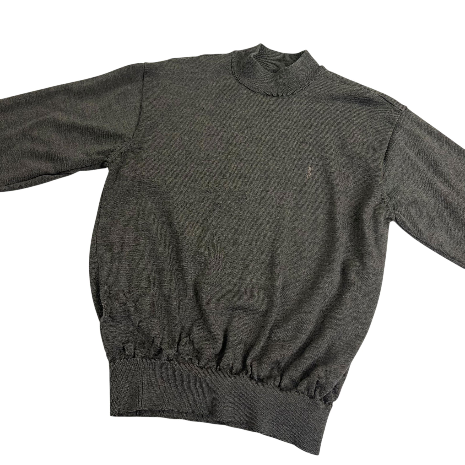 YSL Yves Saint Laurent Turtle Neck Sweater - L Sweaters Yves Saint Laurent coat outerwear pufferseason second hand vintage shop österreich germany deutschland angebot daunenjacke winterjacke jacke