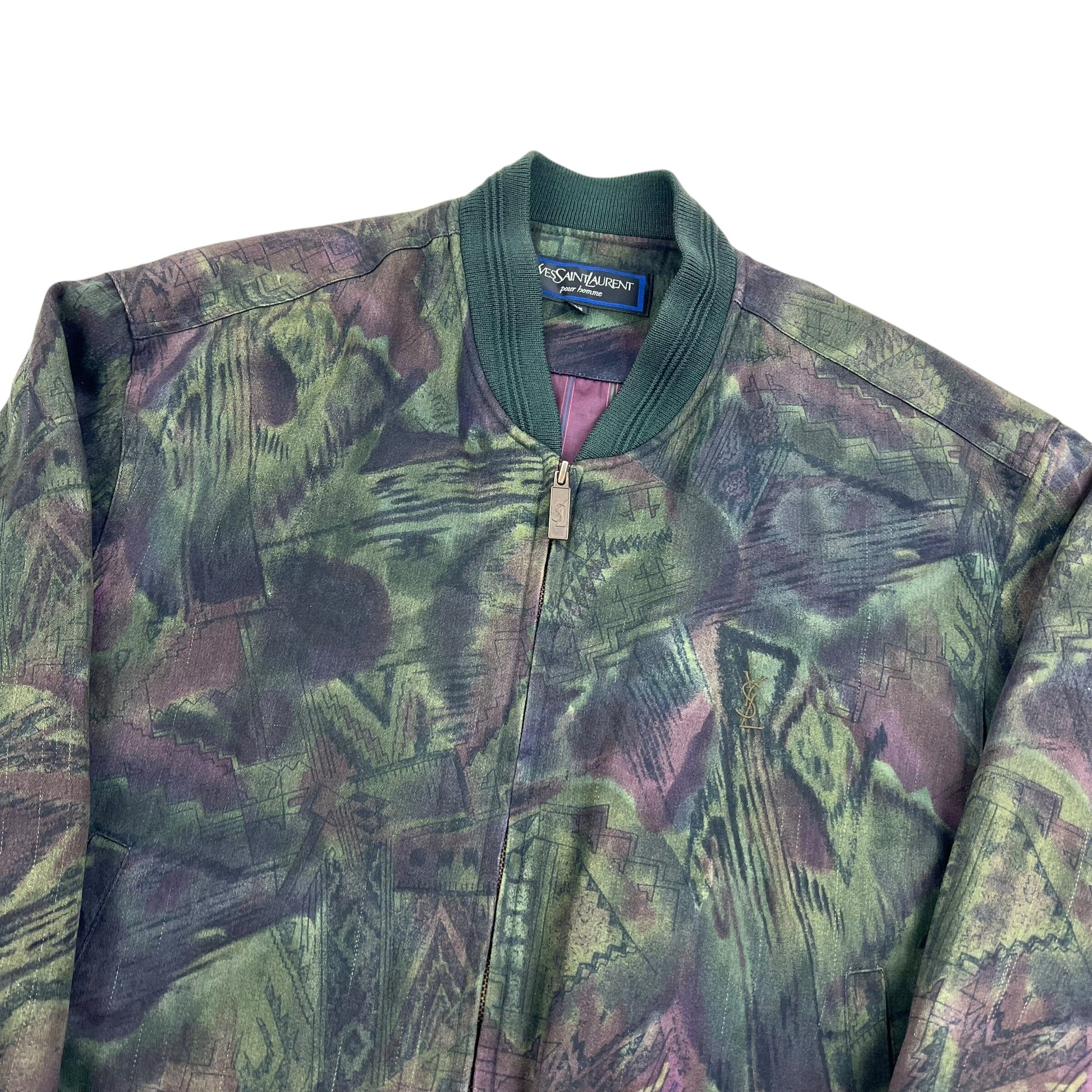 YSL Yves Saint Laurent Windbreaker Jacket - L Windbreakers Yves Saint Laurent coat outerwear pufferseason second hand vintage shop österreich germany deutschland angebot daunenjacke winterjacke jacke