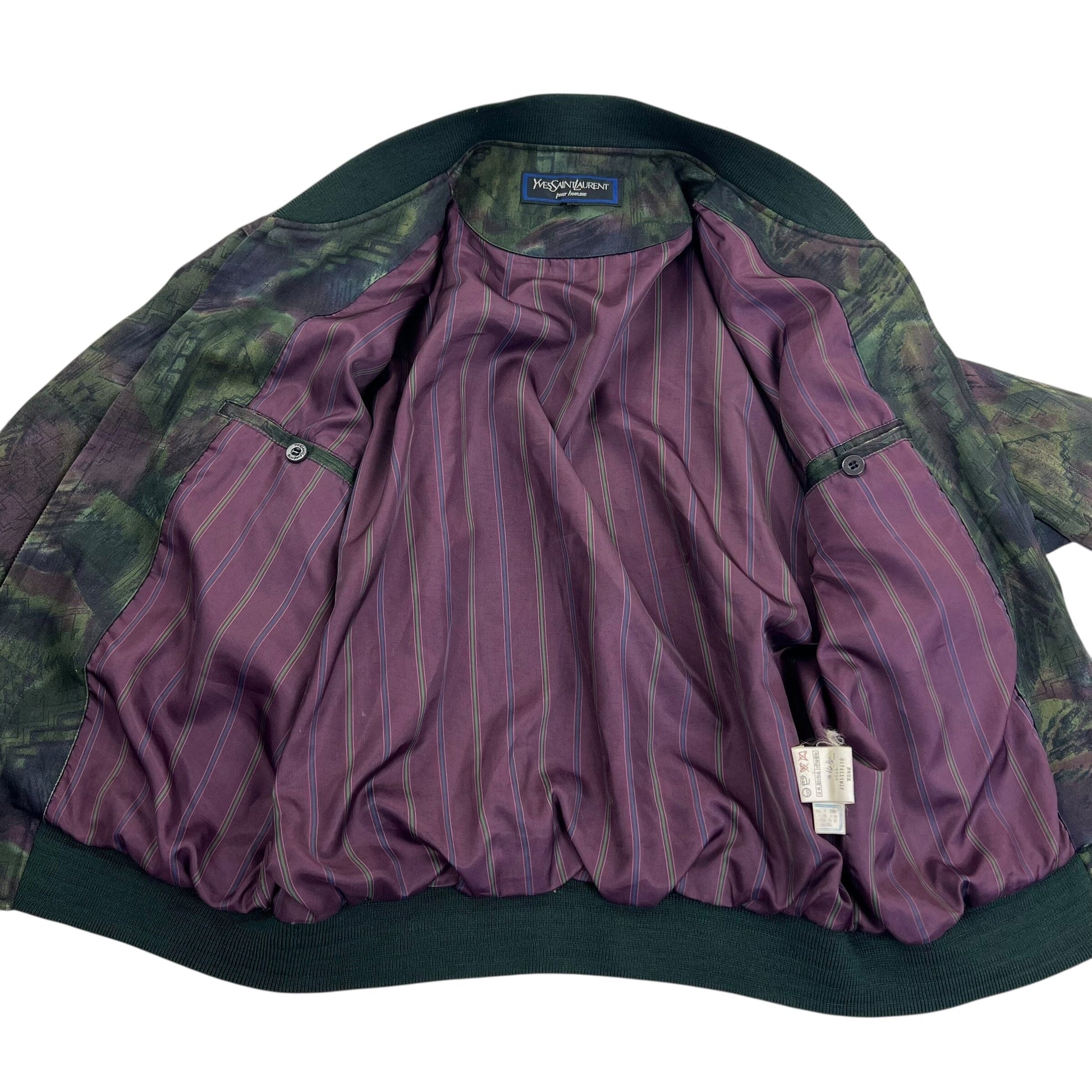 YSL Yves Saint Laurent Windbreaker Jacket - L Windbreakers Yves Saint Laurent coat outerwear pufferseason second hand vintage shop österreich germany deutschland angebot daunenjacke winterjacke jacke