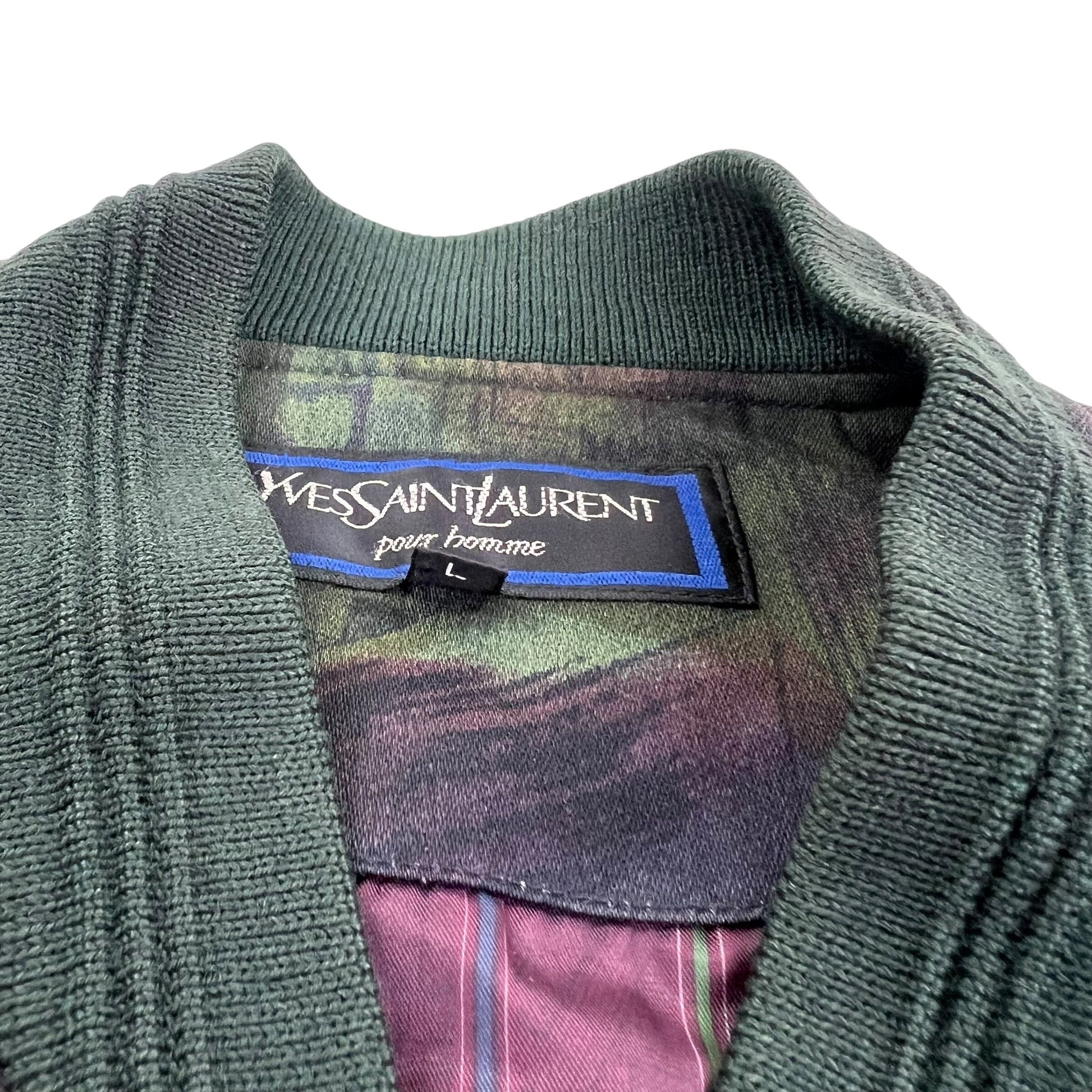 YSL Yves Saint Laurent Windbreaker Jacket - L Windbreakers Yves Saint Laurent coat outerwear pufferseason second hand vintage shop österreich germany deutschland angebot daunenjacke winterjacke jacke