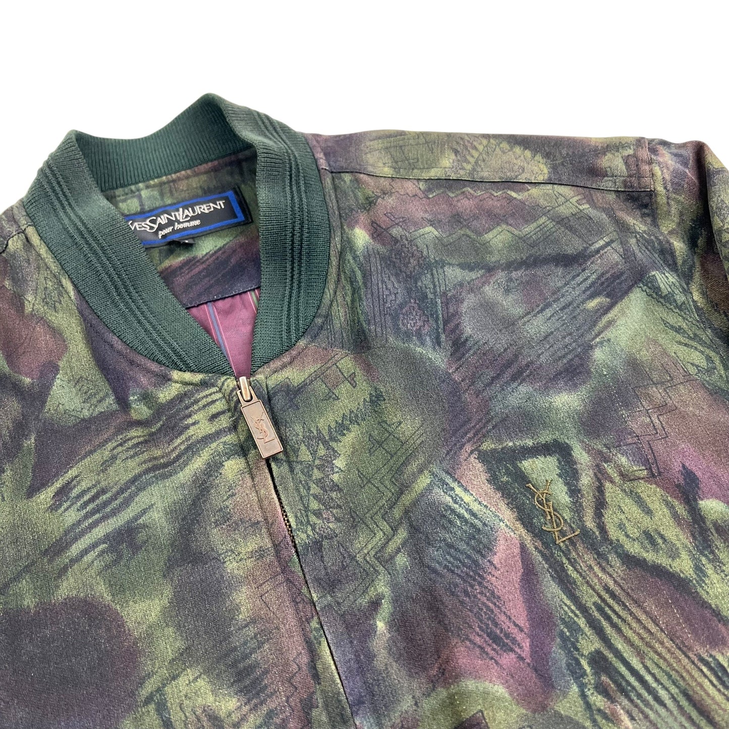 YSL Yves Saint Laurent Windbreaker Jacket - L Windbreakers Yves Saint Laurent coat outerwear pufferseason second hand vintage shop österreich germany deutschland angebot daunenjacke winterjacke jacke