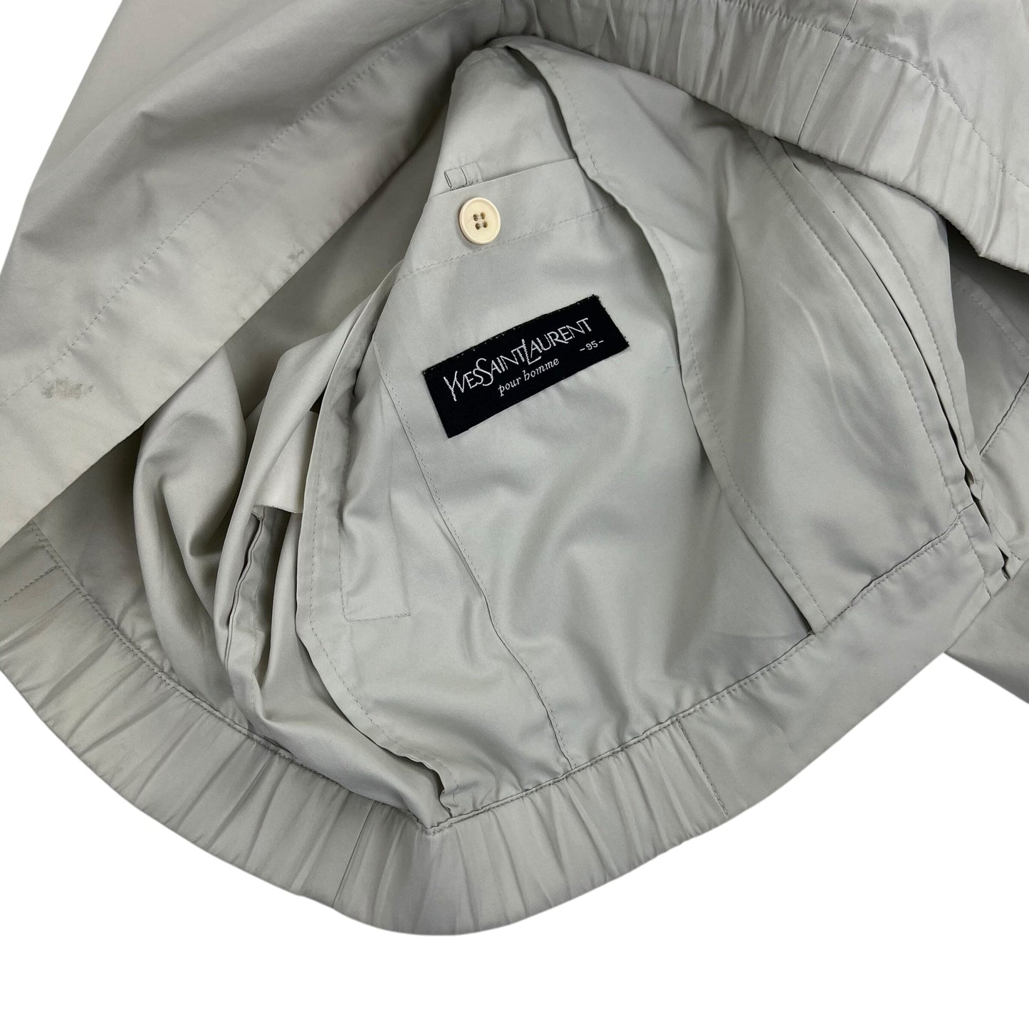 YSL Yves Saint Laurent Windbreaker Jacket - M Windbreakers Yves Saint Laurent coat outerwear pufferseason second hand vintage shop österreich germany deutschland angebot daunenjacke winterjacke jacke