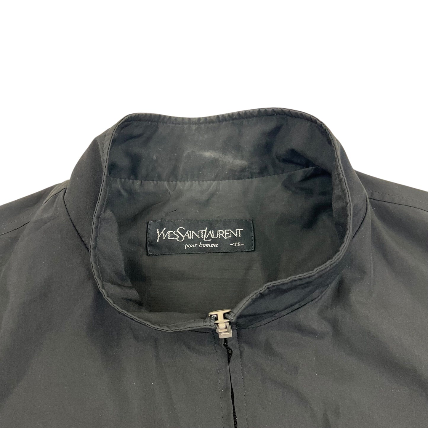 YSL Yves Saint Laurent Windbreaker Jacket - XL Windbreakers Yves Saint Laurent coat outerwear pufferseason second hand vintage shop österreich germany deutschland angebot daunenjacke winterjacke jacke