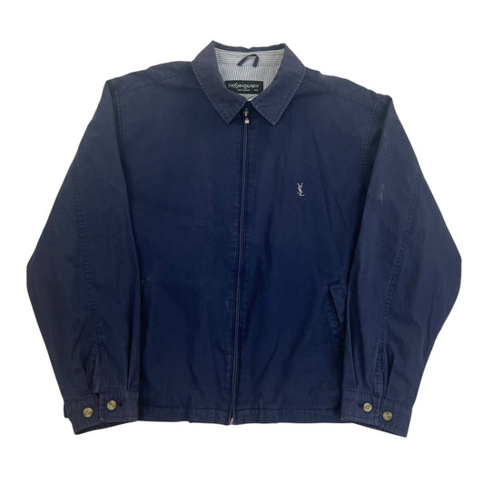 Yves Saint Laurent Harrington Windbreaker Jacket - XL Windbreakers Yves Saint Laurent coat outerwear pufferseason second hand vintage shop österreich germany deutschland angebot daunenjacke winterjacke jacke