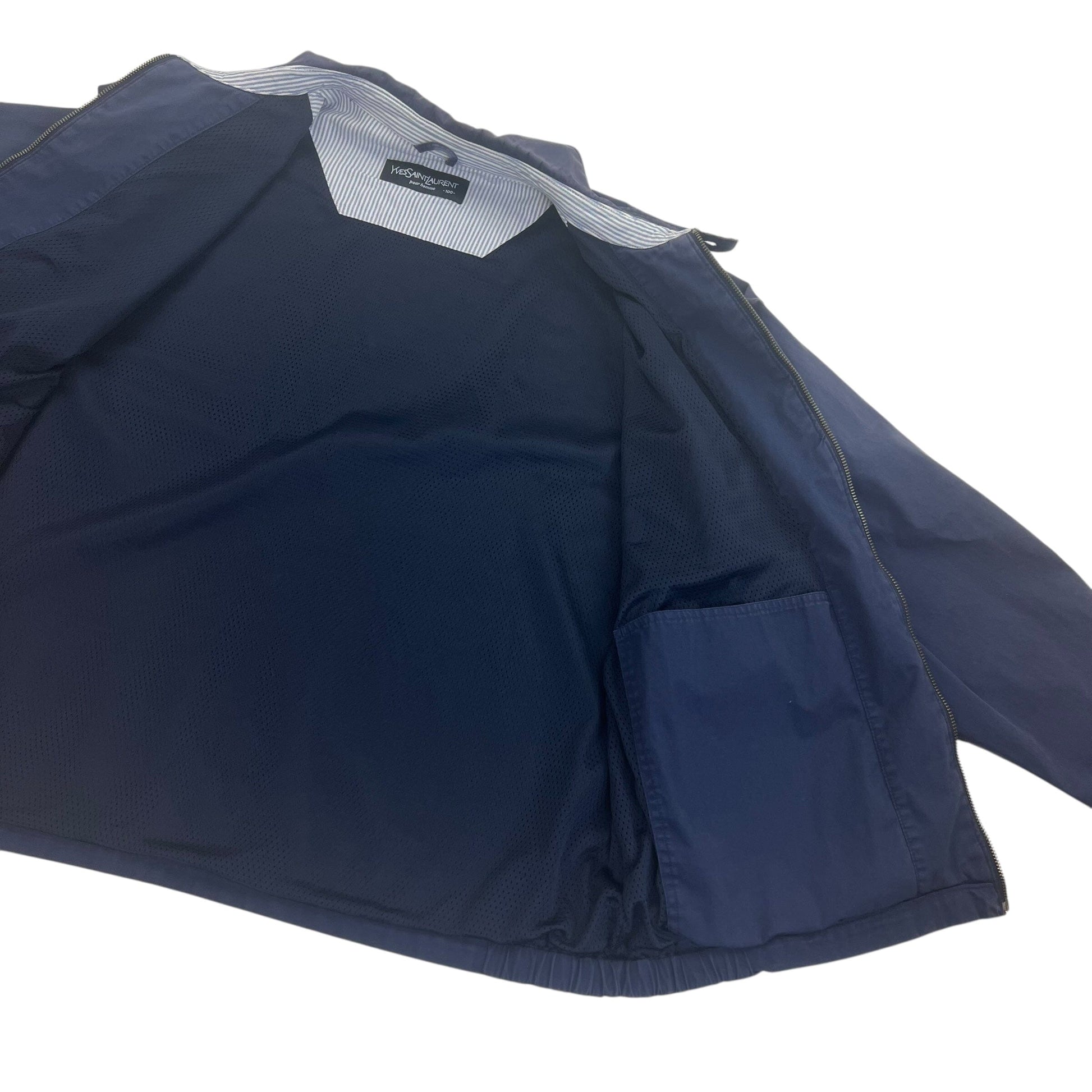 Yves Saint Laurent Harrington Windbreaker Jacket - XL Windbreakers Yves Saint Laurent coat outerwear pufferseason second hand vintage shop österreich germany deutschland angebot daunenjacke winterjacke jacke