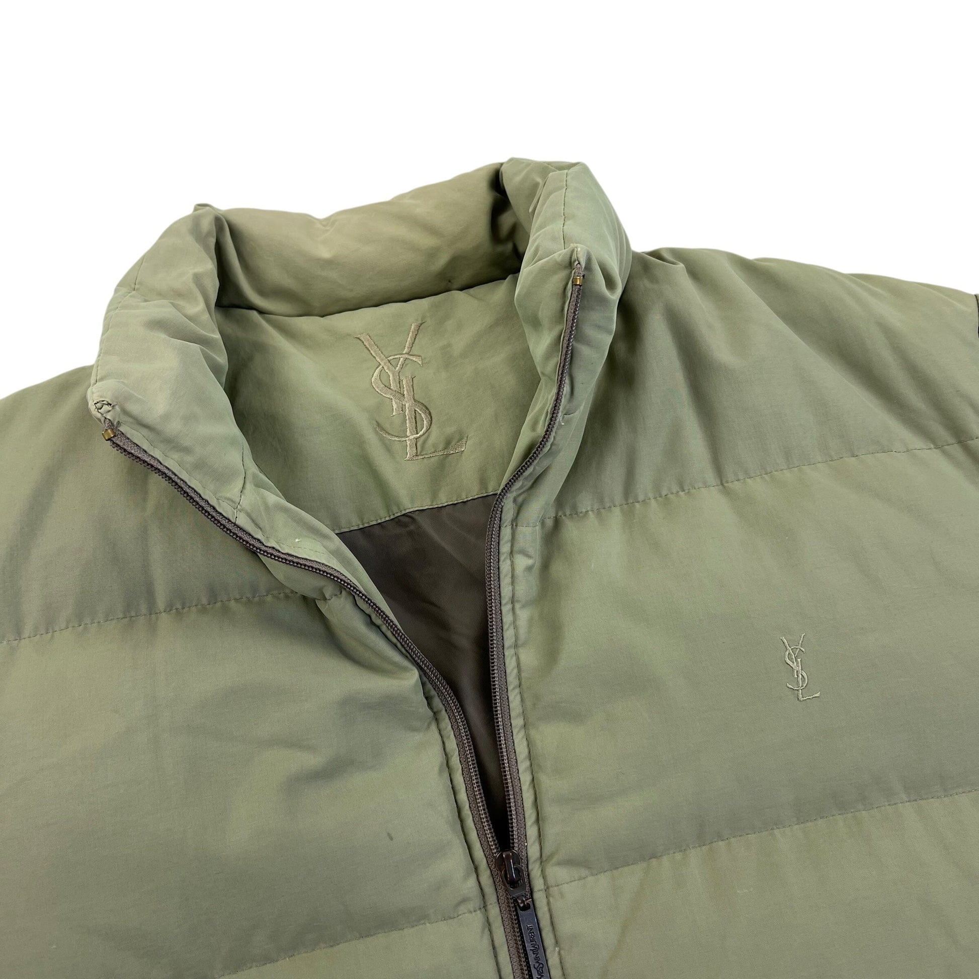 Yves saint Laurent YSL Puffer Jacket - XL Designer Puffer Yves Saint Laurent coat outerwear pufferseason second hand vintage shop österreich germany deutschland angebot daunenjacke winterjacke jacke