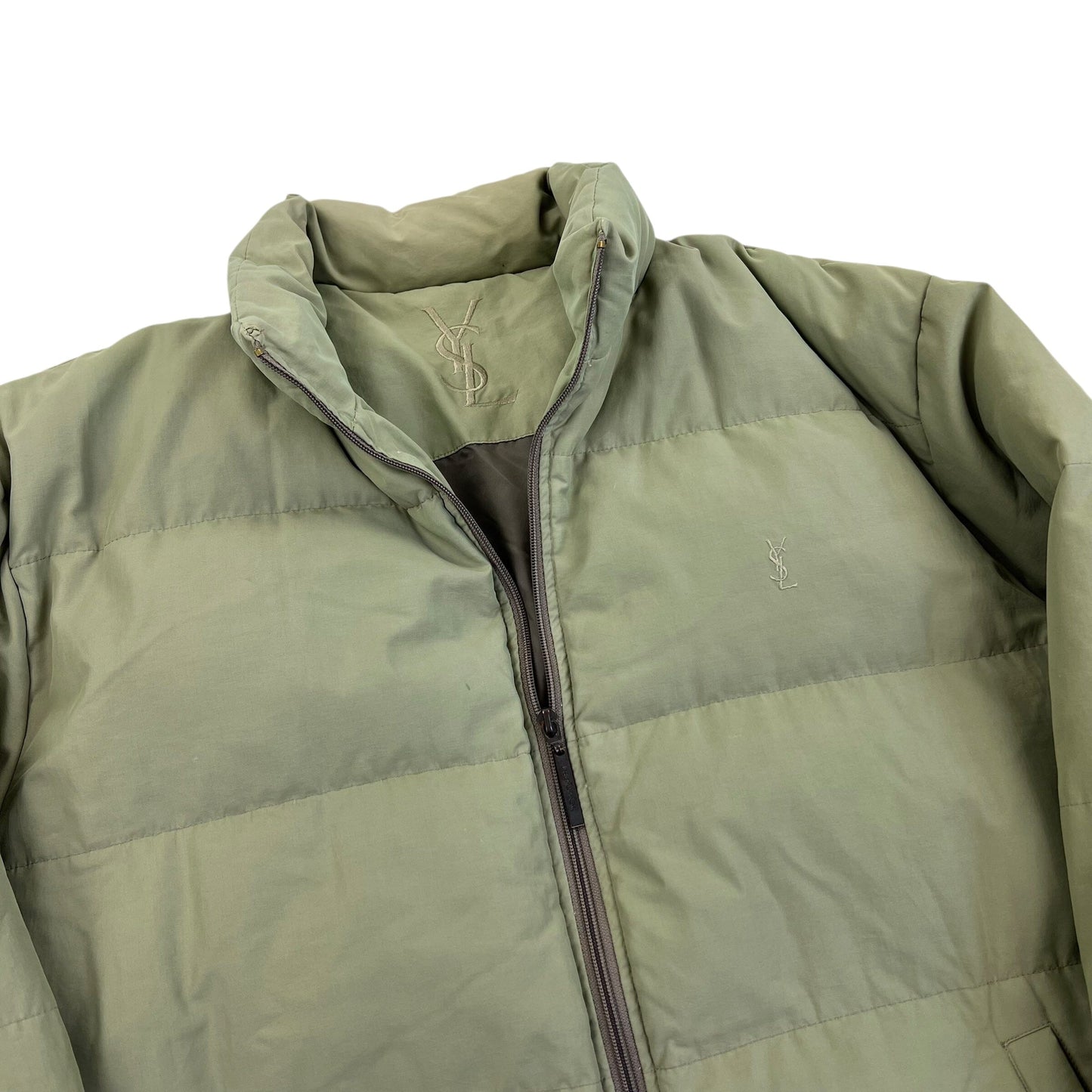 Yves saint Laurent YSL Puffer Jacket - XL Designer Puffer Yves Saint Laurent coat outerwear pufferseason second hand vintage shop österreich germany deutschland angebot daunenjacke winterjacke jacke