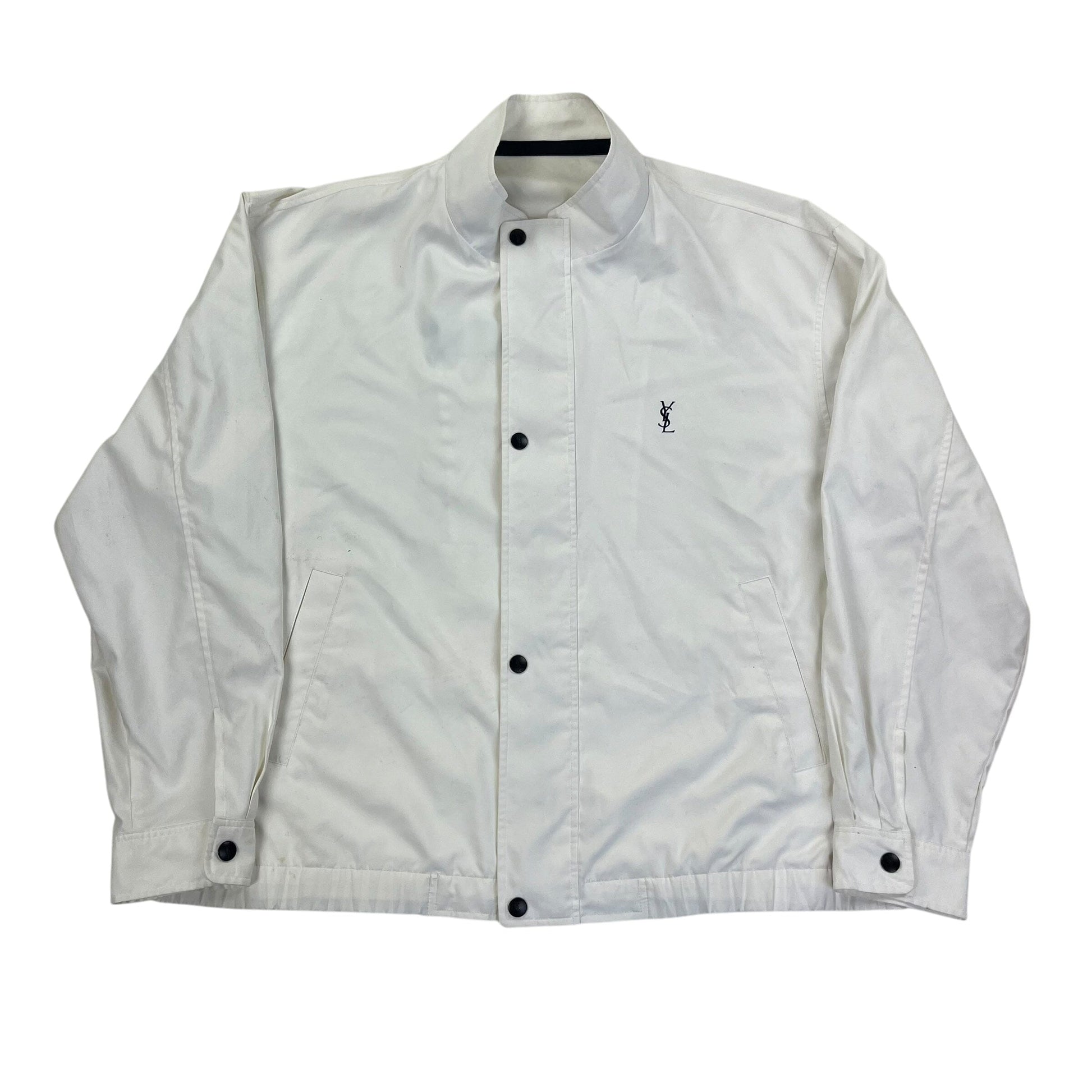 Yves Saint Laurent YSL Windbreaker - XL Windbreakers Yves Saint Laurent coat outerwear pufferseason second hand vintage shop österreich germany deutschland angebot daunenjacke winterjacke jacke