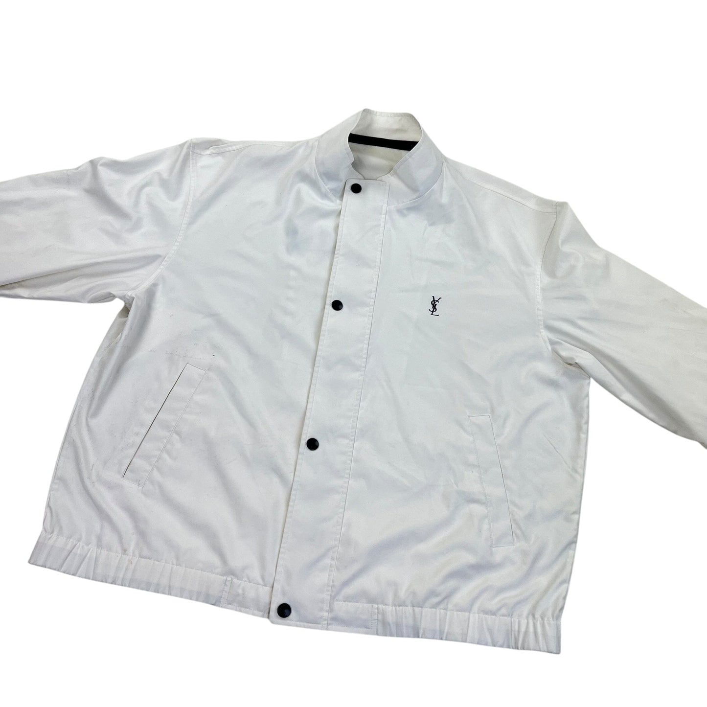 Yves Saint Laurent YSL Windbreaker - XL Windbreakers Yves Saint Laurent coat outerwear pufferseason second hand vintage shop österreich germany deutschland angebot daunenjacke winterjacke jacke