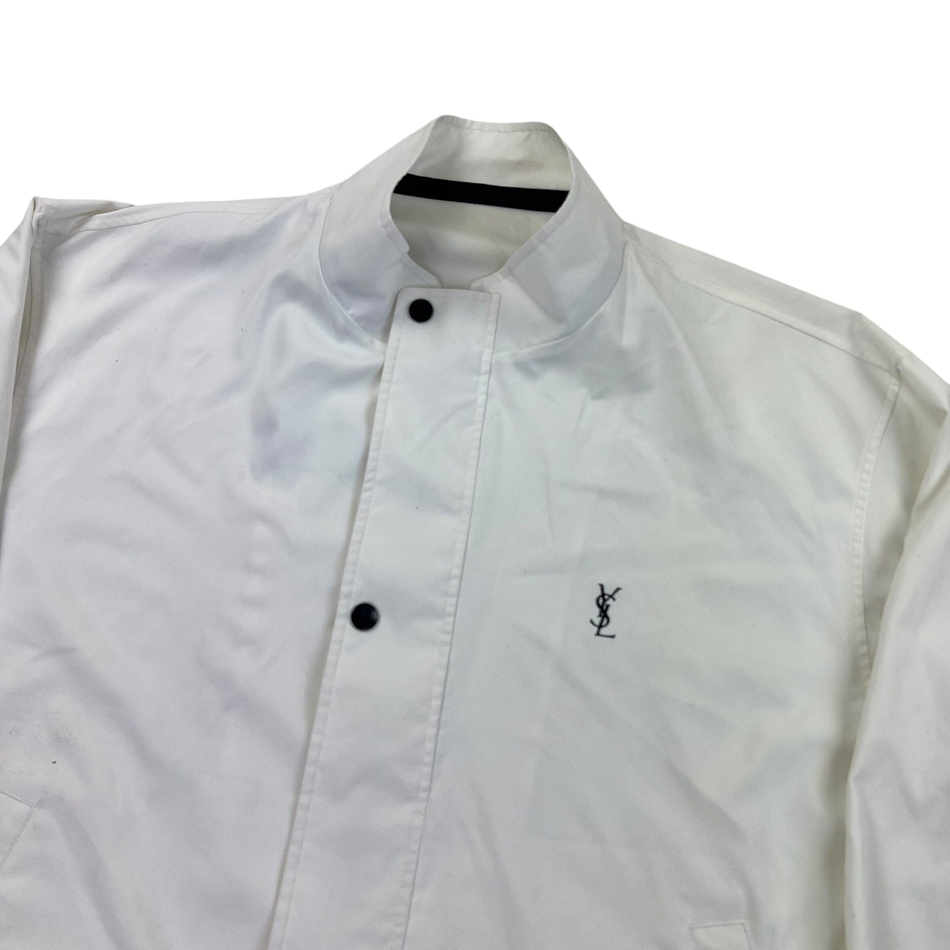 Yves Saint Laurent YSL Windbreaker - XL Windbreakers Yves Saint Laurent coat outerwear pufferseason second hand vintage shop österreich germany deutschland angebot daunenjacke winterjacke jacke