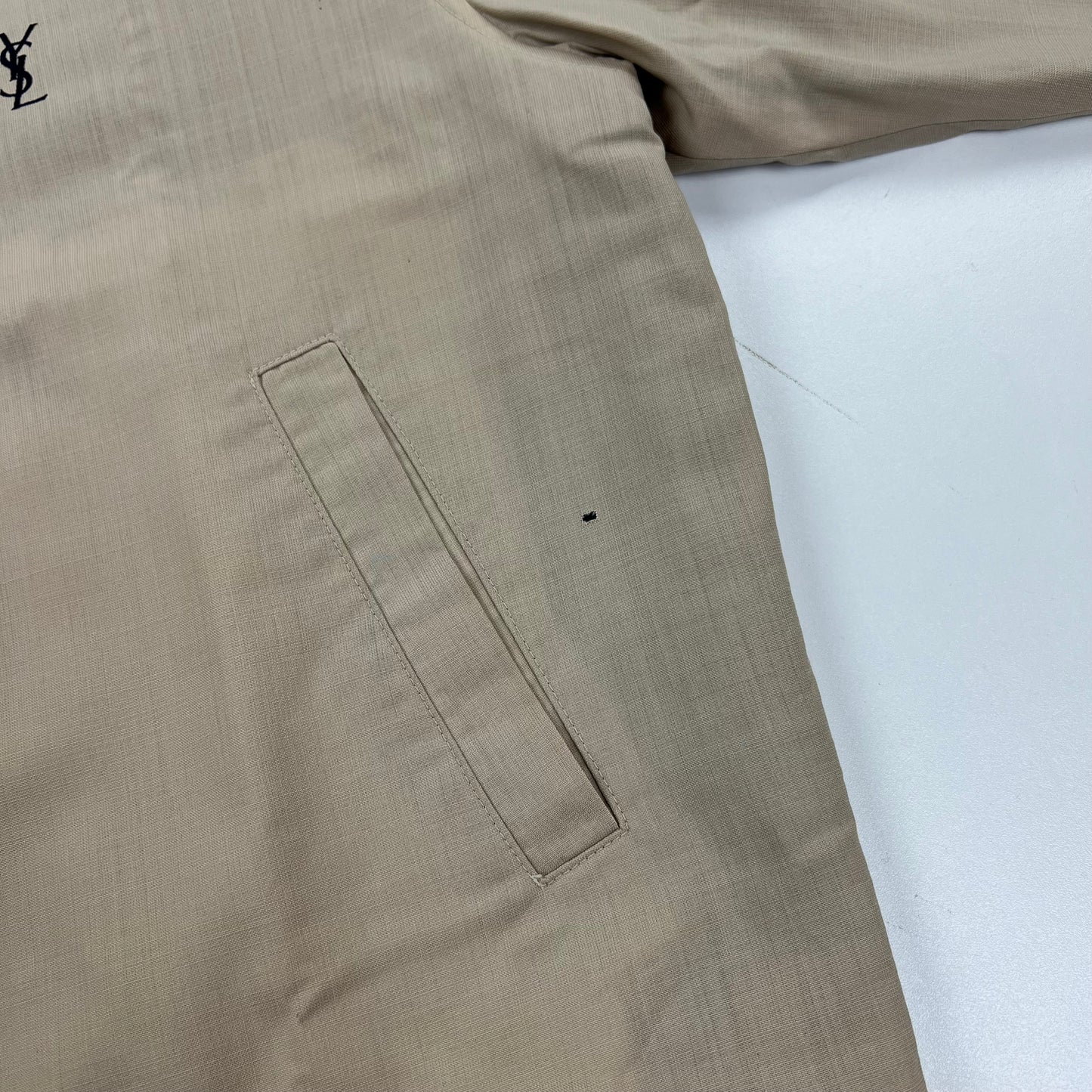 YSL Yves Saint Laurent Windbreaker Harrington Jacket - M