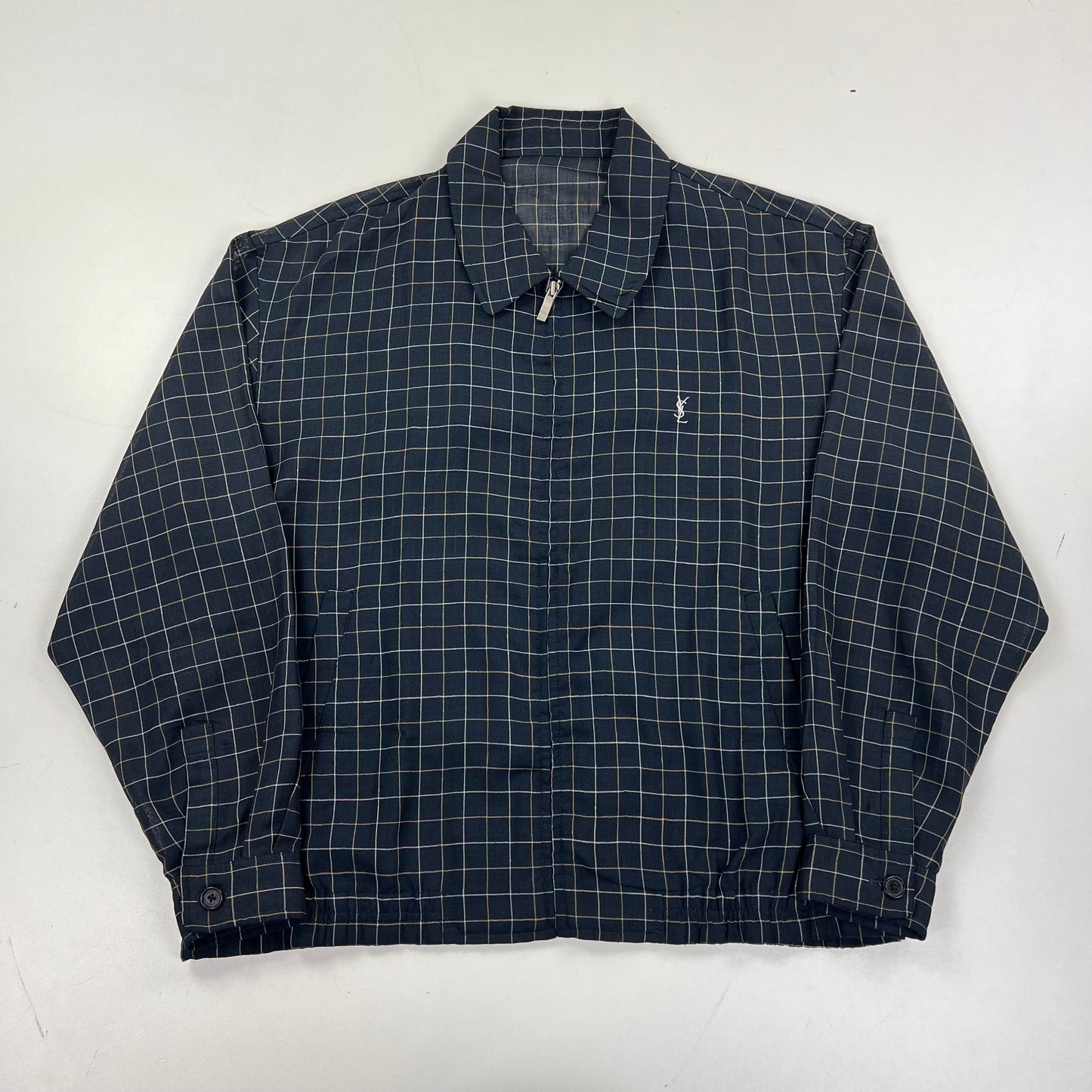 YSL Yves Saint Laurent Windbreaker Harrington Jacket - XL