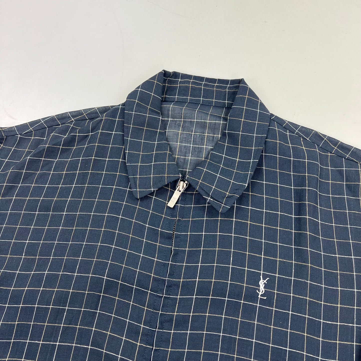 YSL Yves Saint Laurent Windbreaker Harrington Jacket - XL