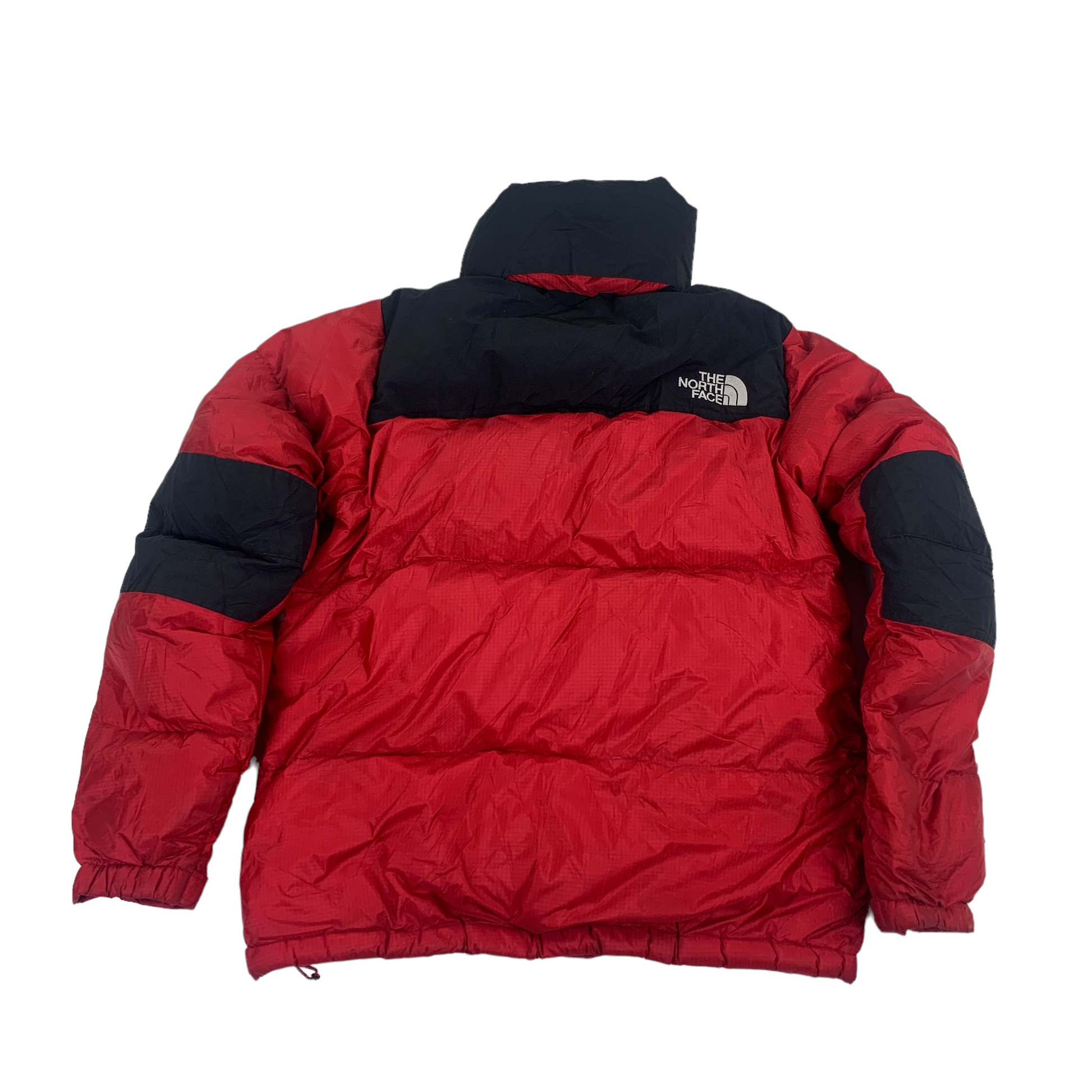 North face red 2025 and black puffer