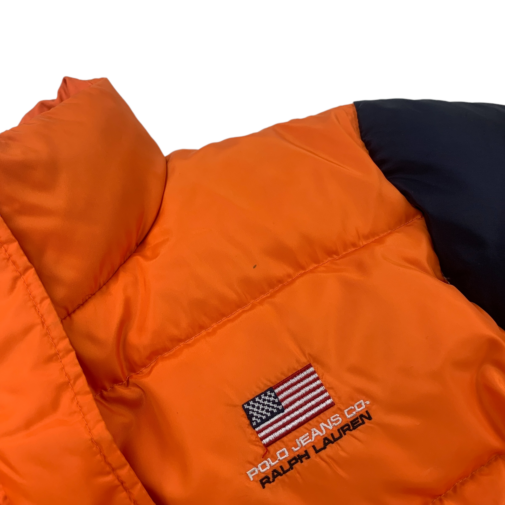 Custom Ralph Lauren Polo Jeans Puffer Jacket-Custom-pufferseason-secondhand-shop-austria-vintage-puffer-down-coat-sustainable
