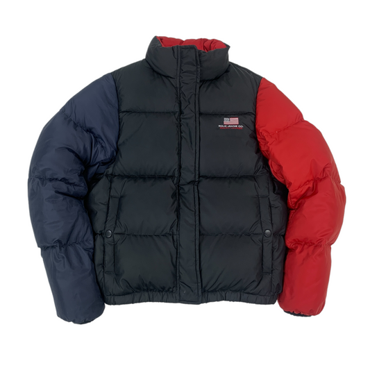 Custom Ralph Lauren Polo Jeans Puffer Jacket-Custom-pufferseason-secondhand-shop-austria-vintage-puffer-down-coat-sustainable