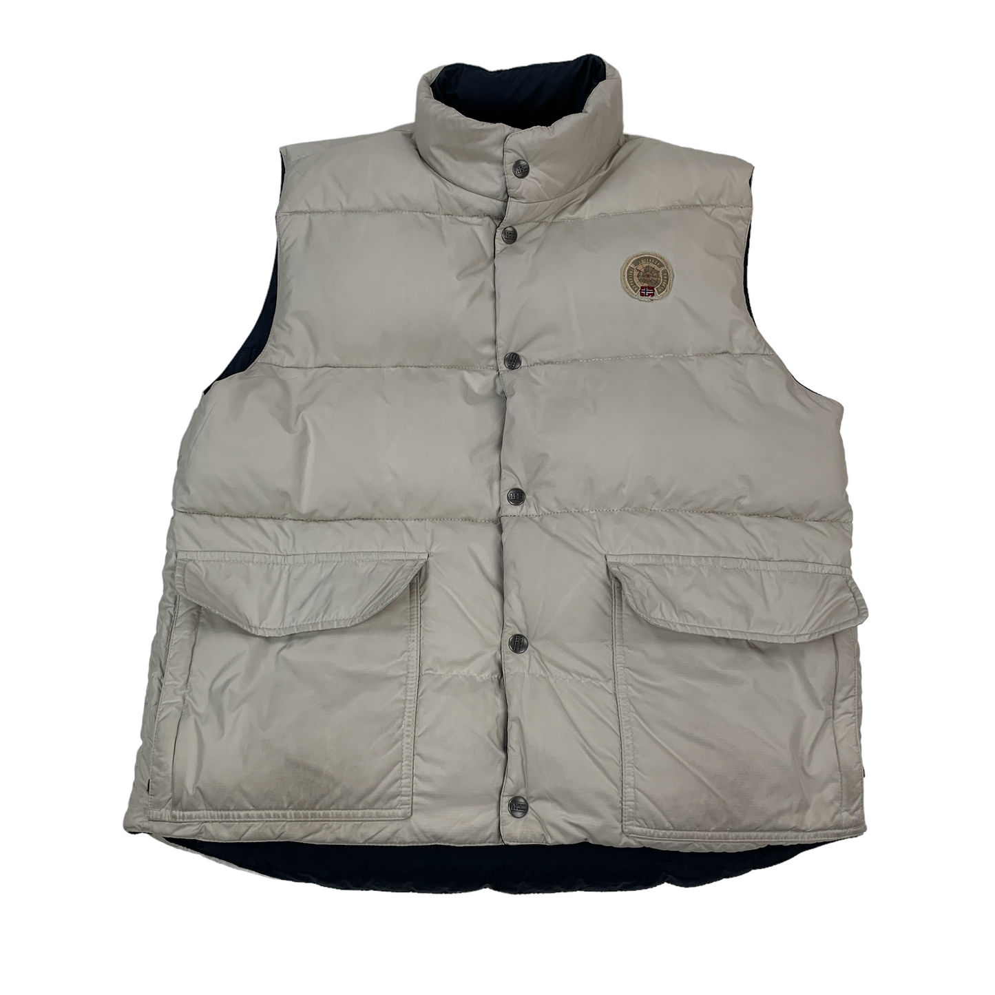 Napapijri Puffer Gilet Vest-Other Brands-pufferseason-secondhand-shop-austria-vintage-puffer-down-coat-sustainable