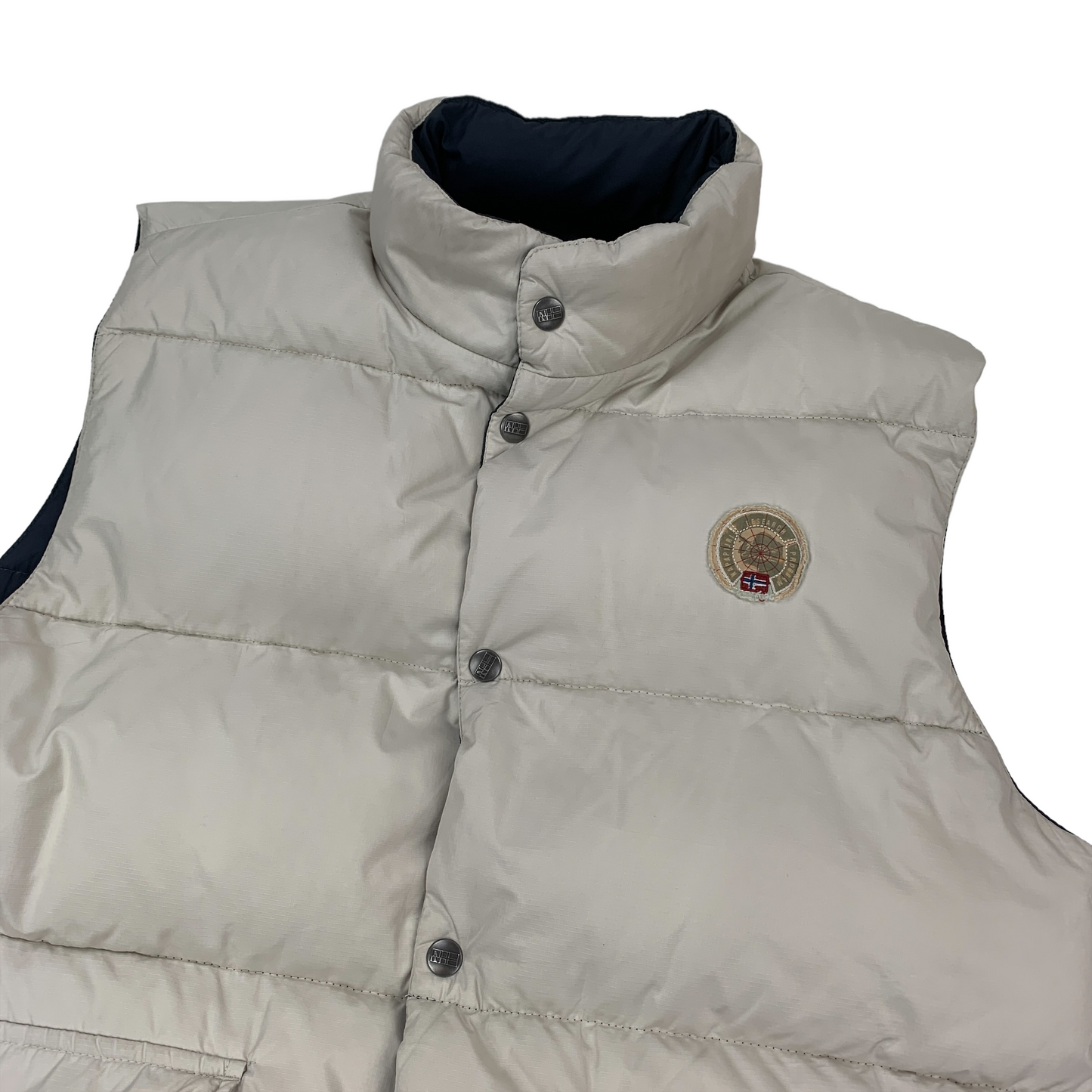 Napapijri Puffer Gilet Vest-Other Brands-pufferseason-secondhand-shop-austria-vintage-puffer-down-coat-sustainable