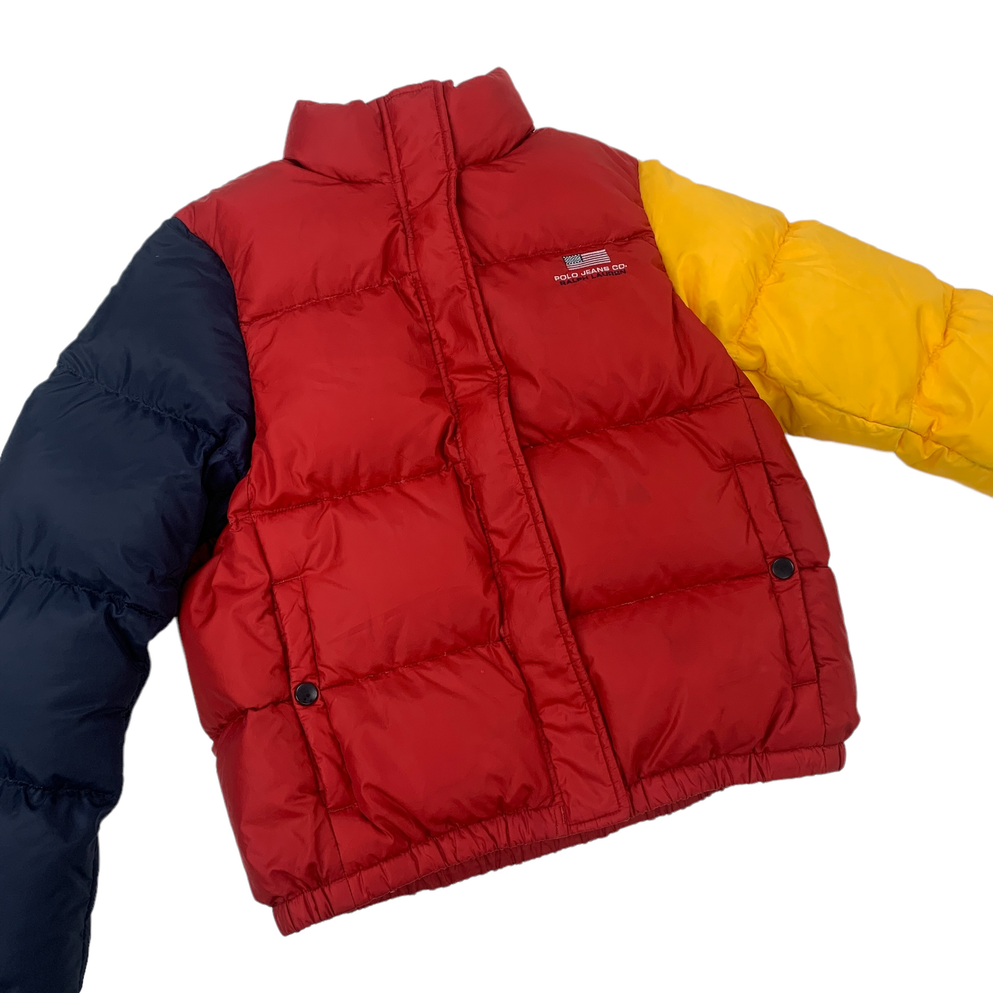 Custom Ralph Lauren Polo Jeans Puffer Jacket-Custom-pufferseason-secondhand-shop-austria-vintage-puffer-down-coat-sustainable