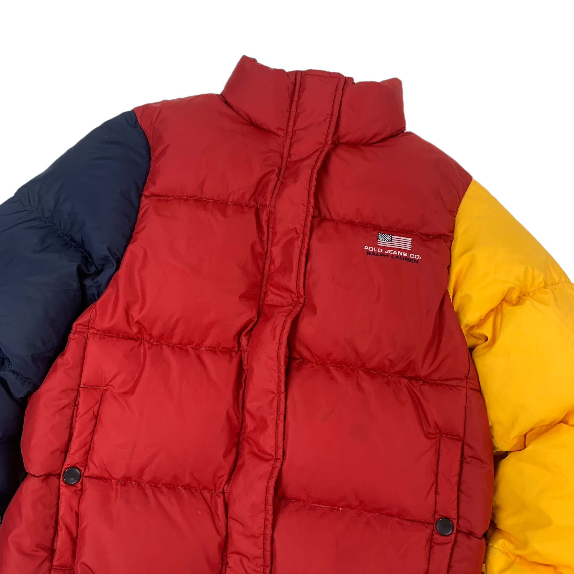 Custom Ralph Lauren Polo Jeans Puffer Jacket-Custom-pufferseason-secondhand-shop-austria-vintage-puffer-down-coat-sustainable