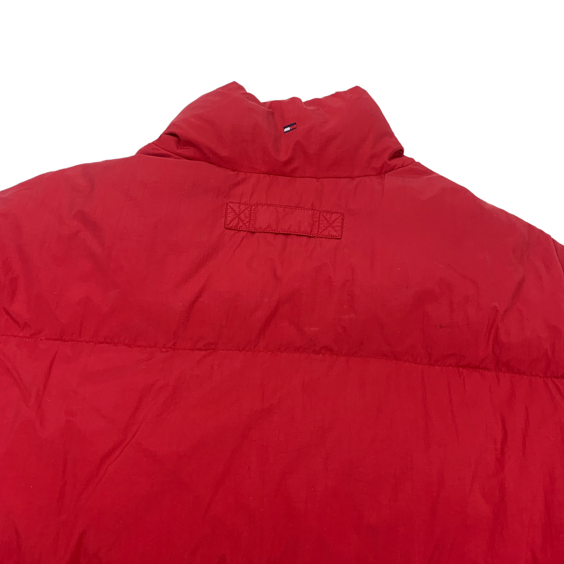 Vintage tommy hilfiger puffer jacket store