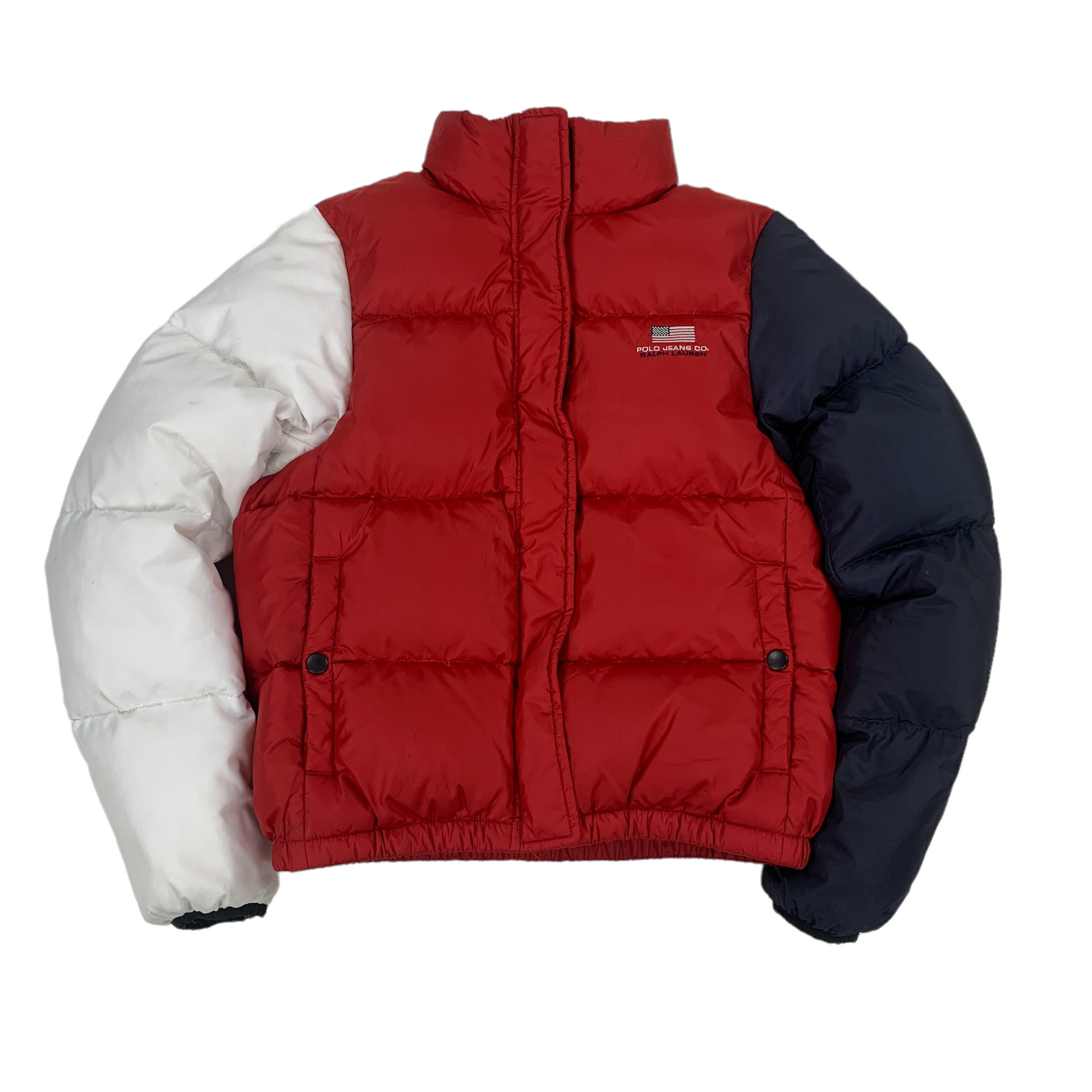 Custom Ralph Lauren Polo Jeans Puffer Jacket-Custom-pufferseason-secondhand-shop-austria-vintage-puffer-down-coat-sustainable