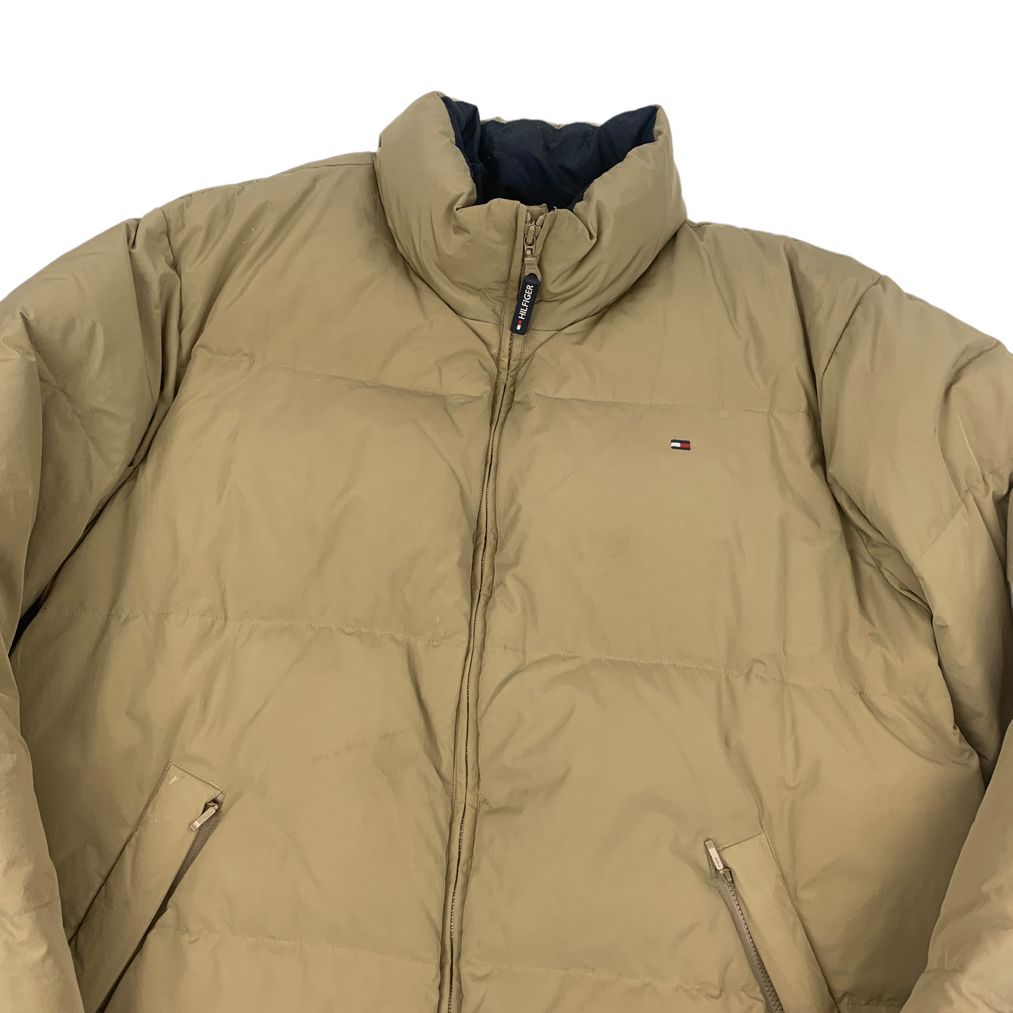 Tommy Hilfiger Puffer Jacket-pufferseasonwinter-secondhand-austria-vintage-sustainable-pre-owned-deal-sale-puffer-down-coat