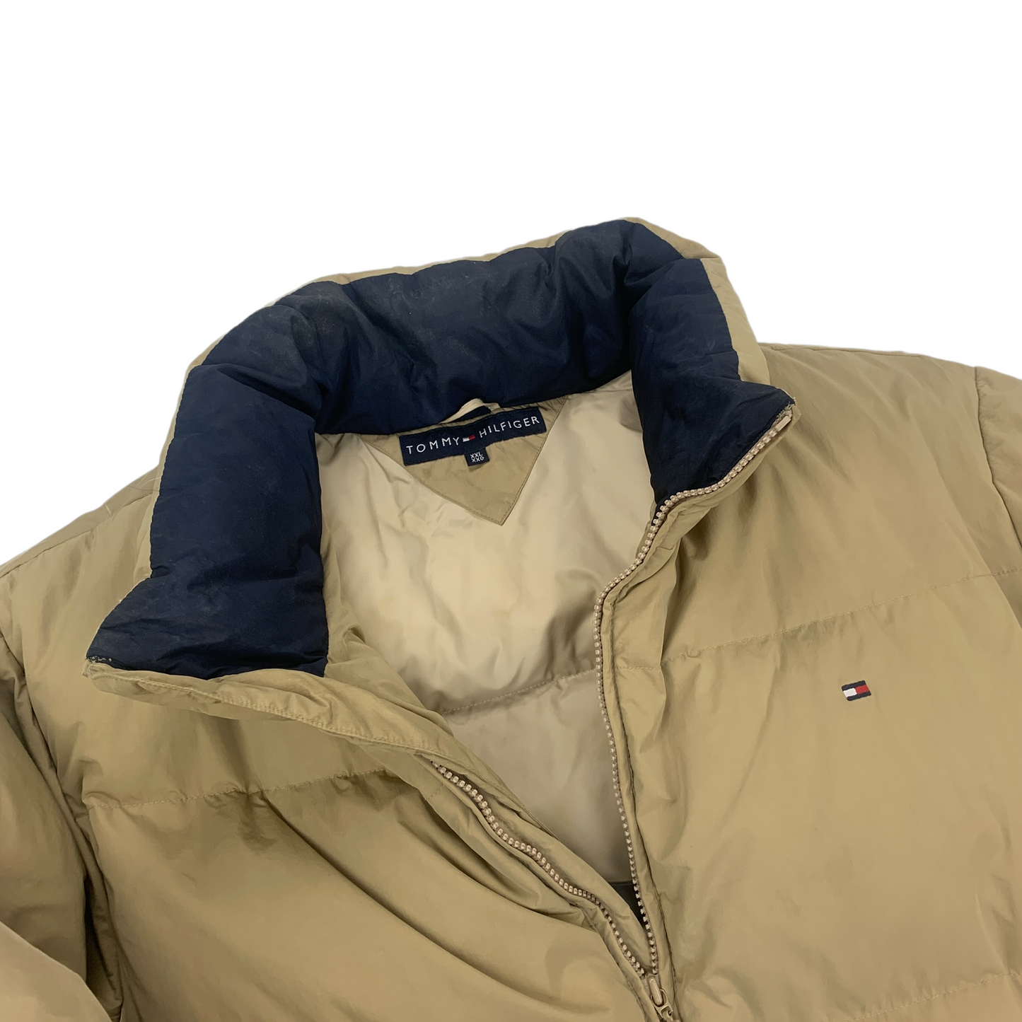 Tommy Hilfiger Puffer Jacket-pufferseasonwinter-secondhand-austria-vintage-sustainable-pre-owned-deal-sale-puffer-down-coat