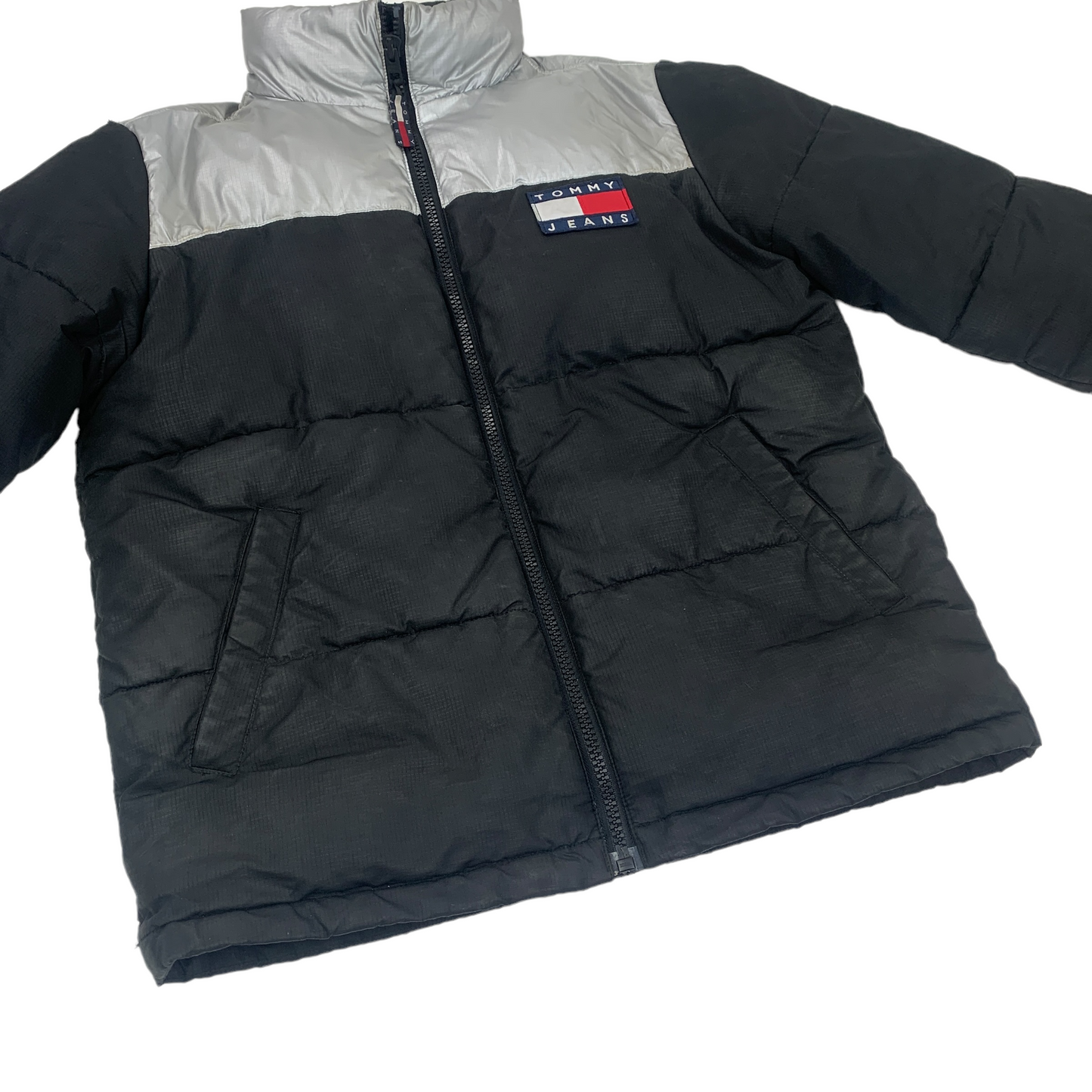 Tommy Hilfiger Puffer Jacket-pufferseasonwinter-secondhand-austria-vintage-sustainable-pre-owned-deal-sale-puffer-down-coat