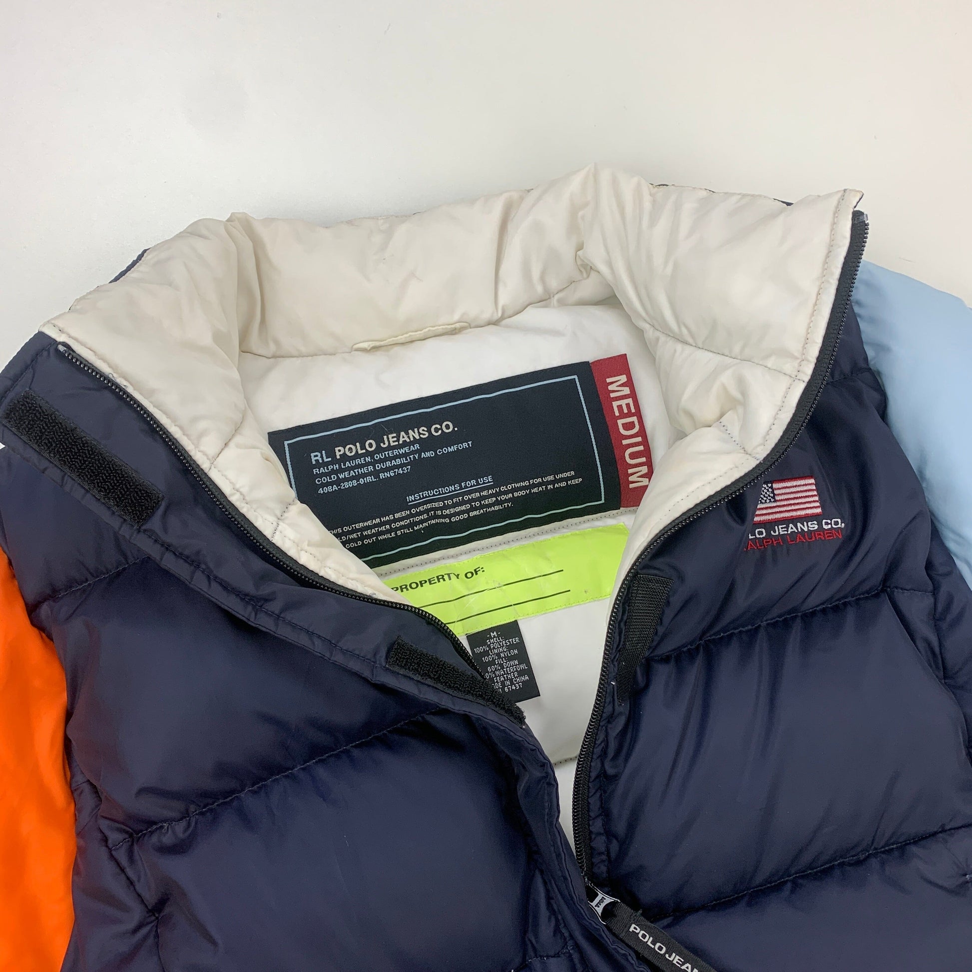 Ralph Lauren Polo Jeans Puffer - M Ralph Lauren Ralph Lauren coat outerwear pufferseason second hand vintage shop österreich germany deutschland angebot daunenjacke winterjacke jacke