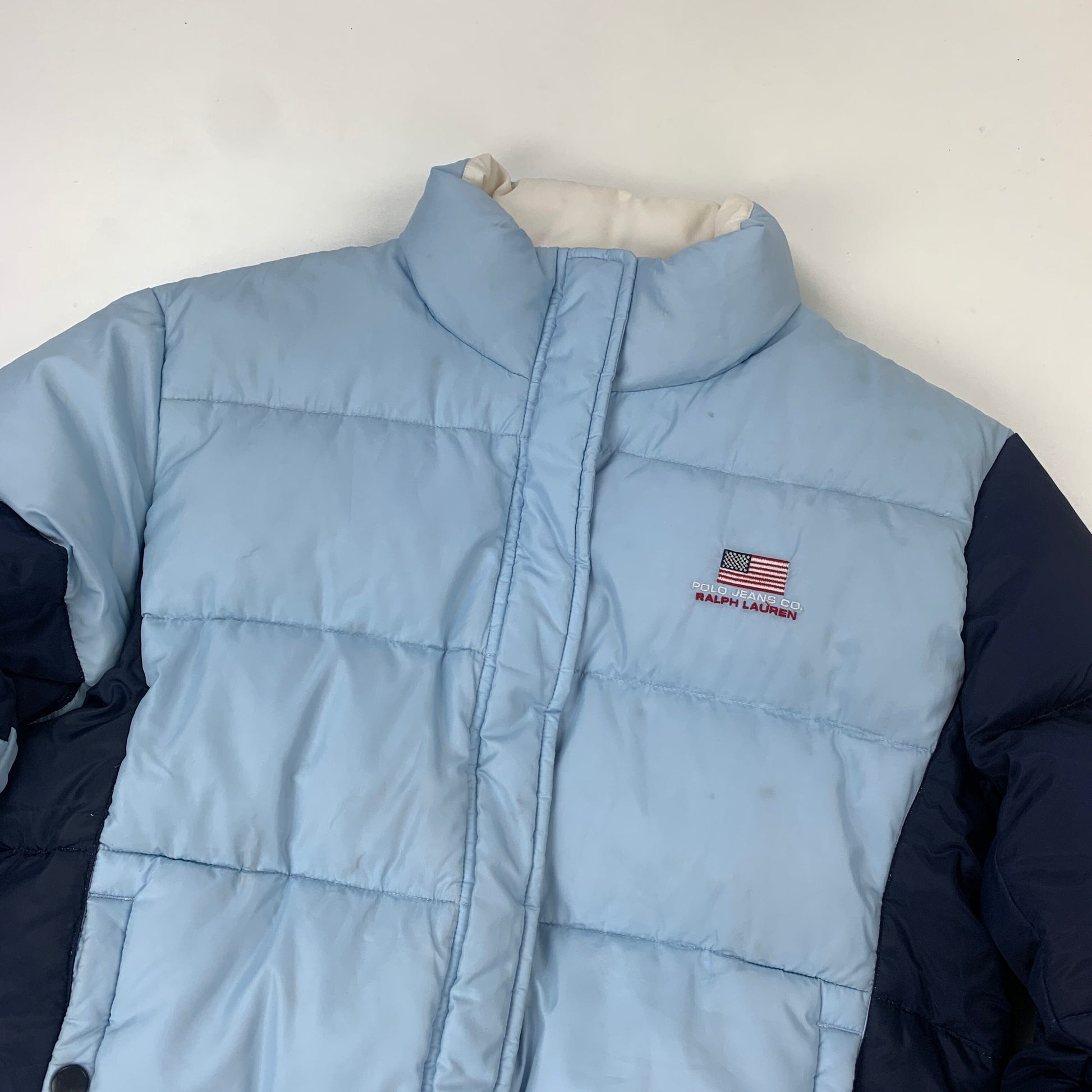 Ralph Lauren Polo Jeans Puffer - Women L Ralph Lauren Ralph Lauren coat outerwear pufferseason second hand vintage shop österreich germany deutschland angebot daunenjacke winterjacke jacke