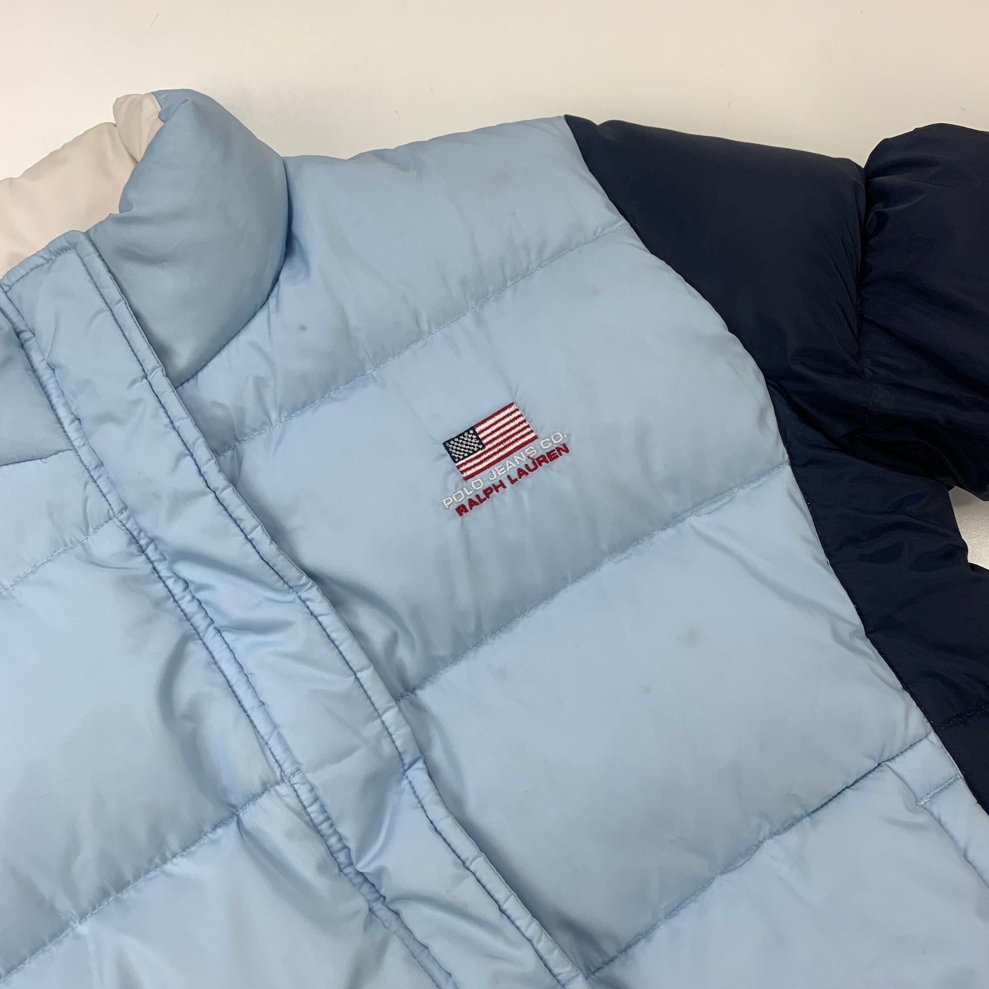 Ralph Lauren Polo Jeans Puffer - Women L Ralph Lauren Ralph Lauren coat outerwear pufferseason second hand vintage shop österreich germany deutschland angebot daunenjacke winterjacke jacke